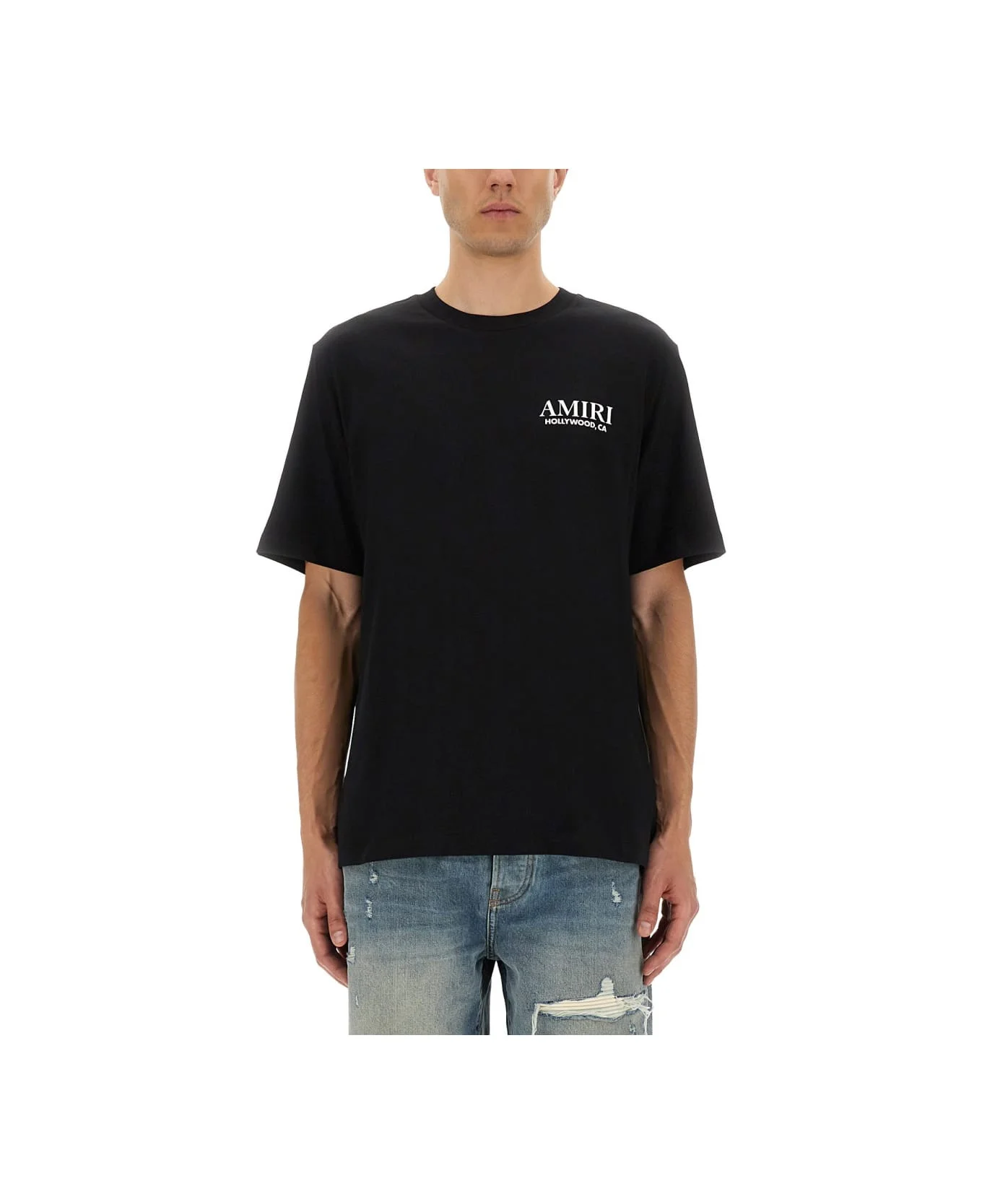 Bones Stacked Print T-shirt - 1