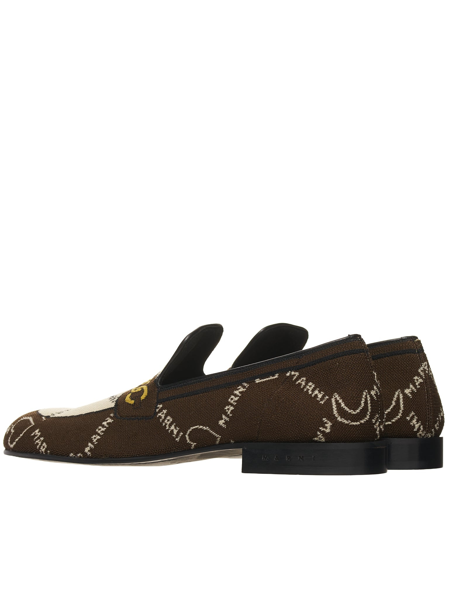 Marnigram Trompe L'oeil Jacquard Moccasins - 5