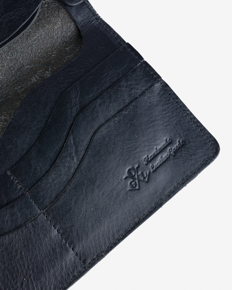 Iron Heart OGL-KINGSMAN-LW-TBLK OGL Kingsman Coat Long Wallet - Tumbled Black outlook