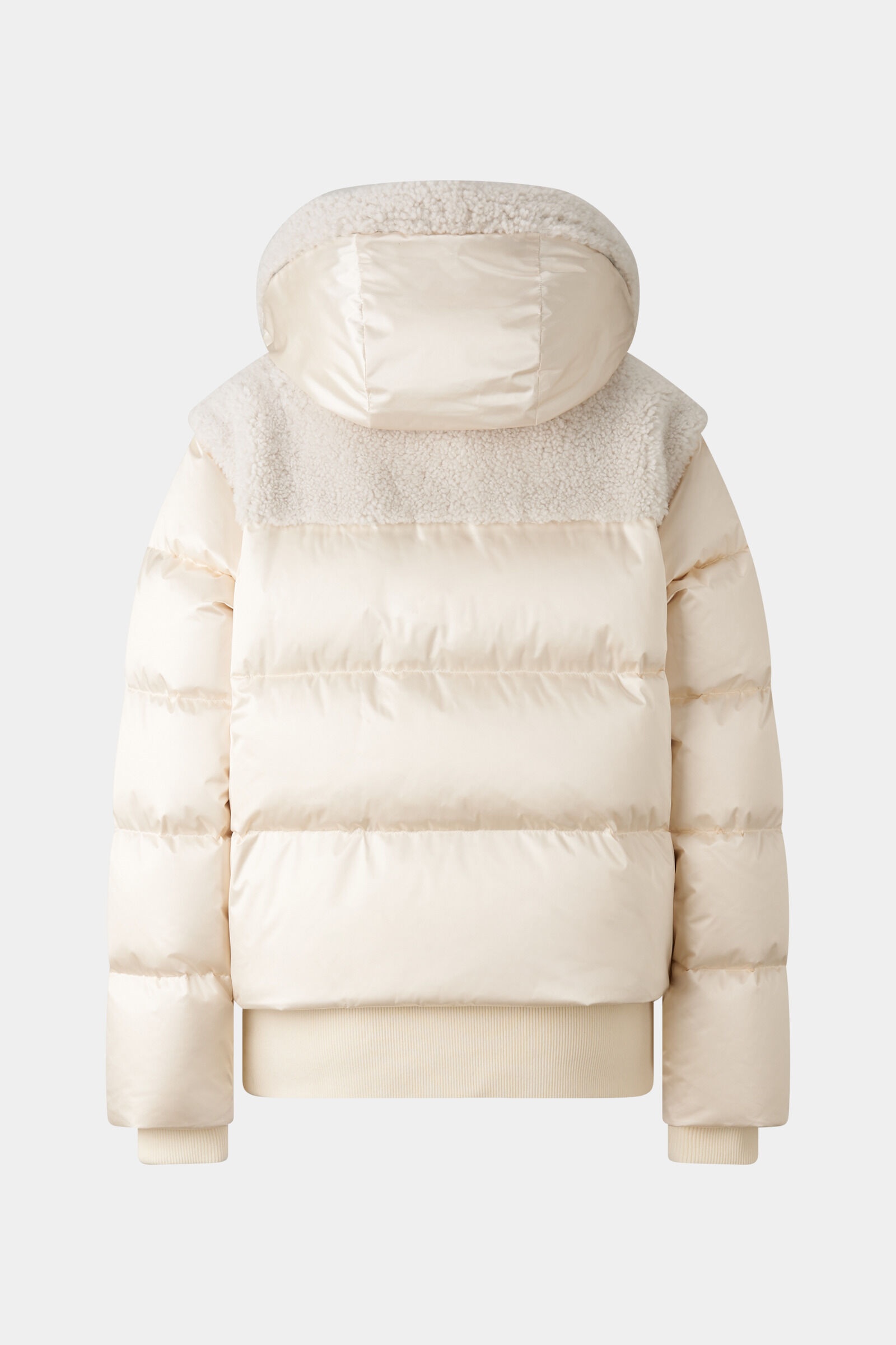 Dia Down ski jacket in Off-white - 3