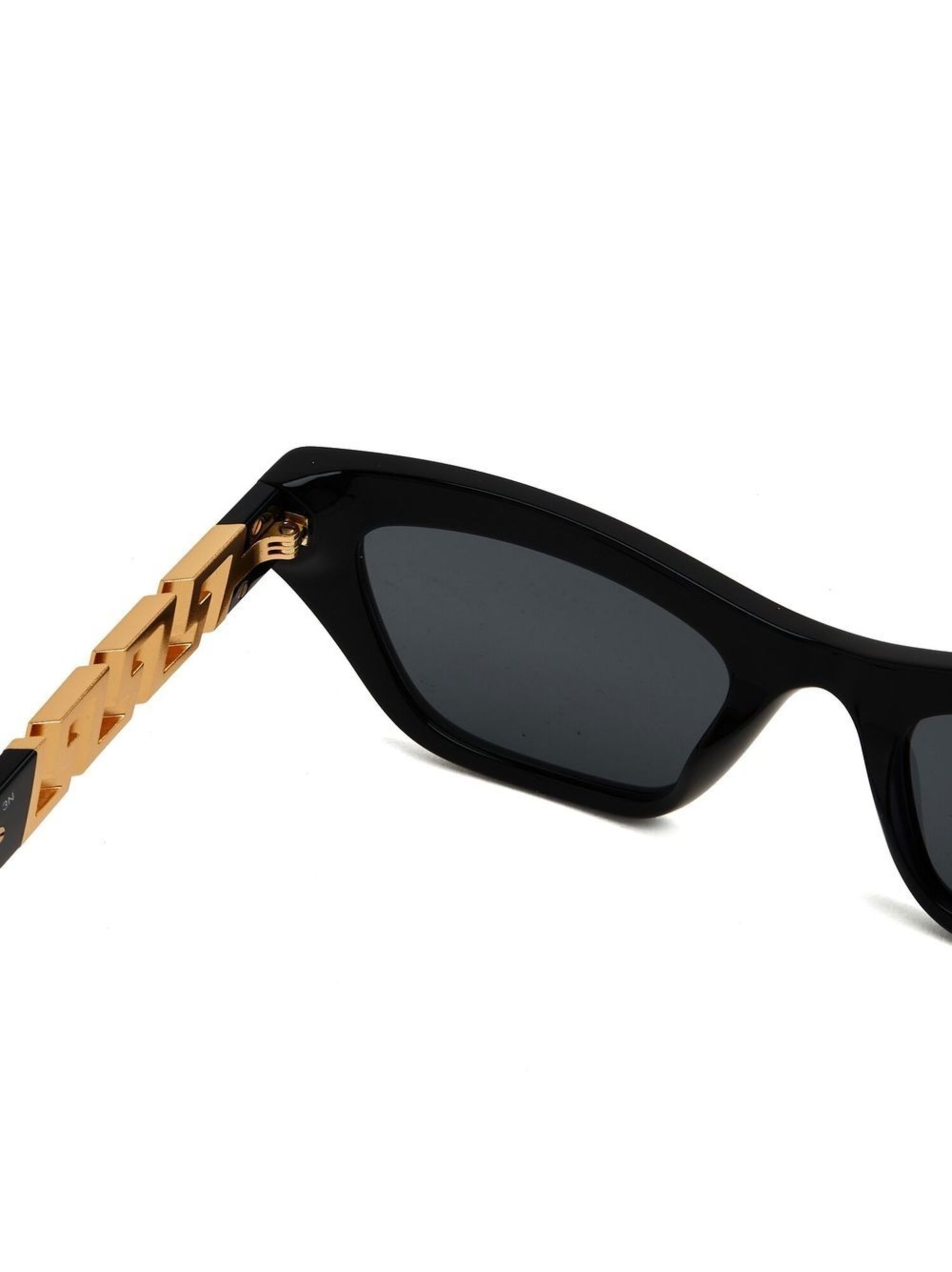 Black La Greca Cat Eye Sunglasses - 4