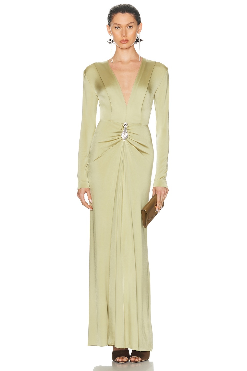 V-neck Gown - 1