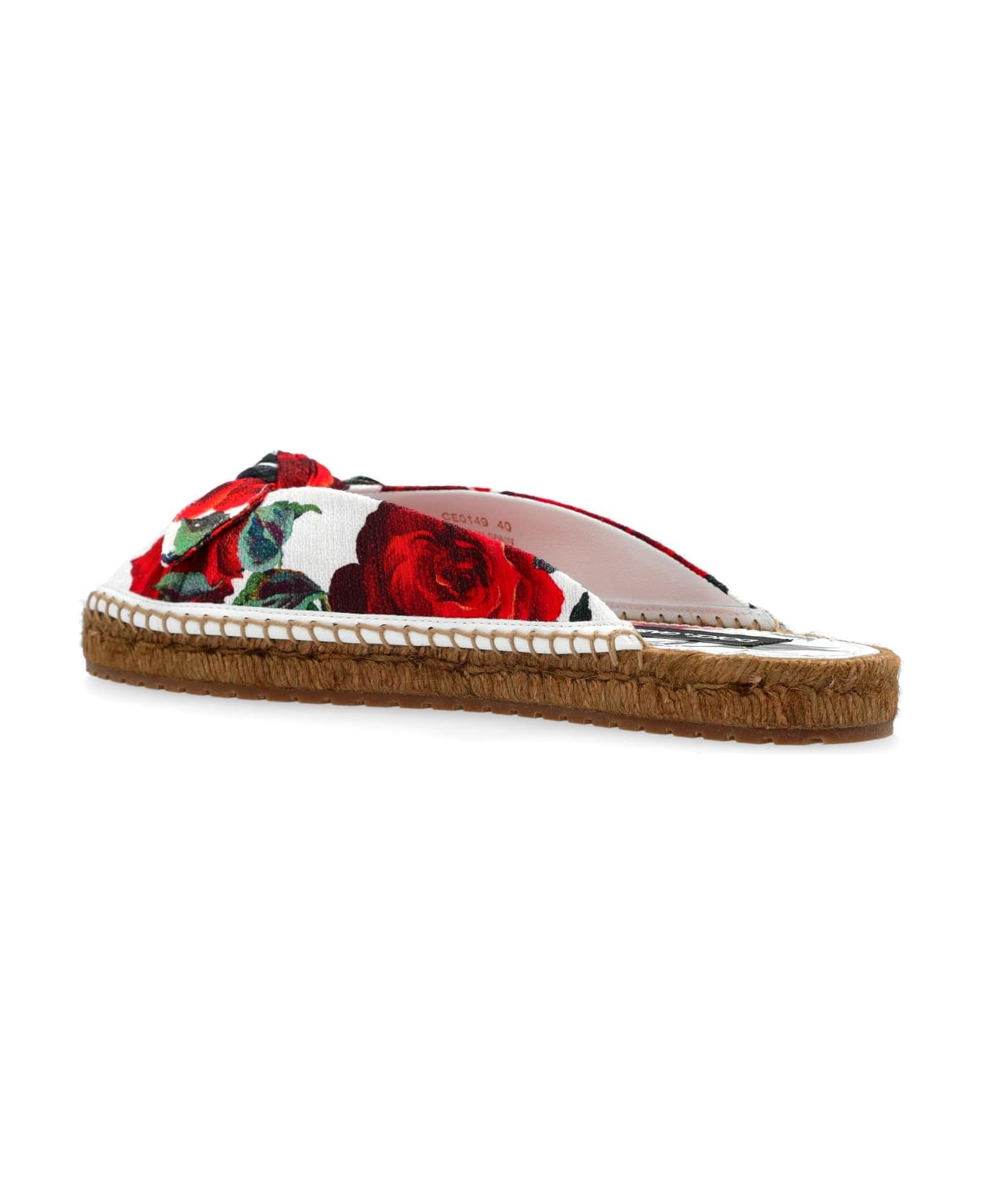Dolce & Gabbana Floral Motif Slides - 5