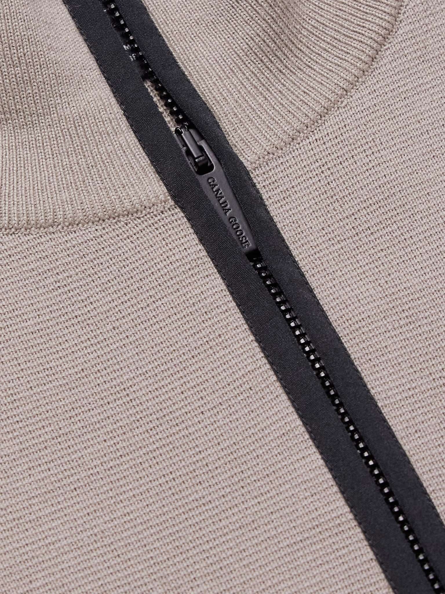 Stormont Slim-Fit CORDURA-Trimmed Merino Wool Half-Zip Sweater - 4