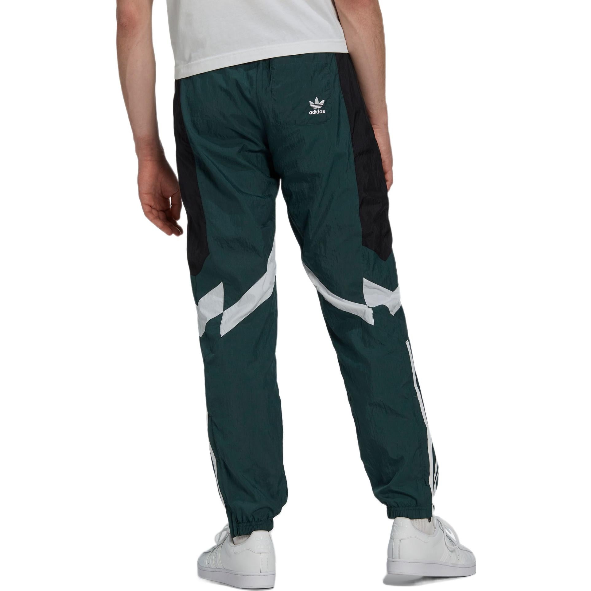 Men's adidas originals Woven Tp Logo Printing Elastic Waistband Drawstring Sports Pants/Trousers/Jog - 3