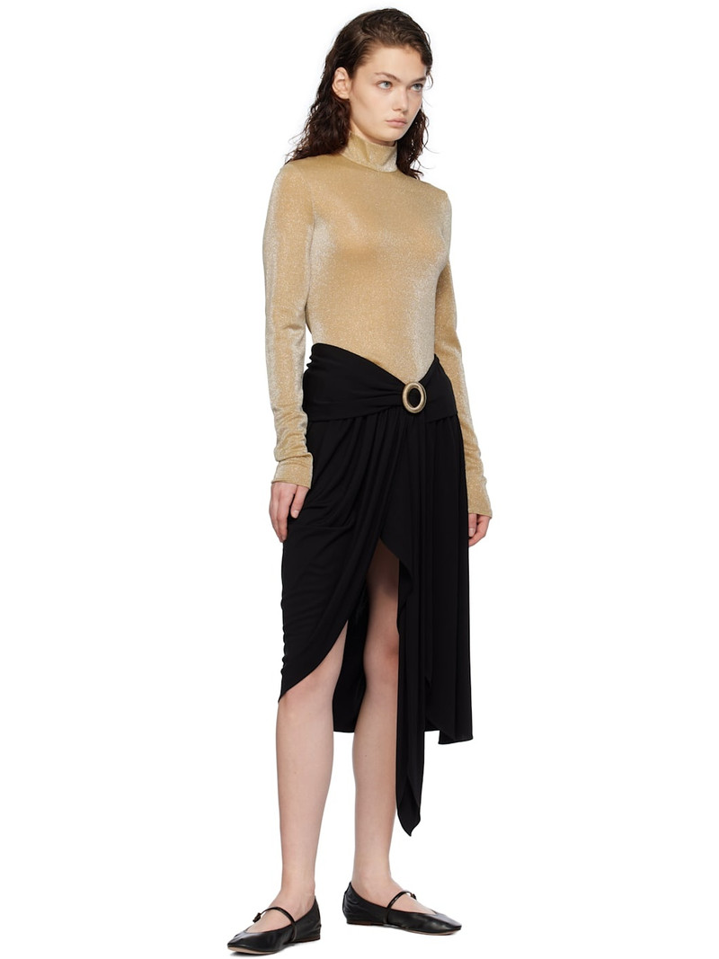 Lanvin Black Mary Jane Ballerina Flats outlook