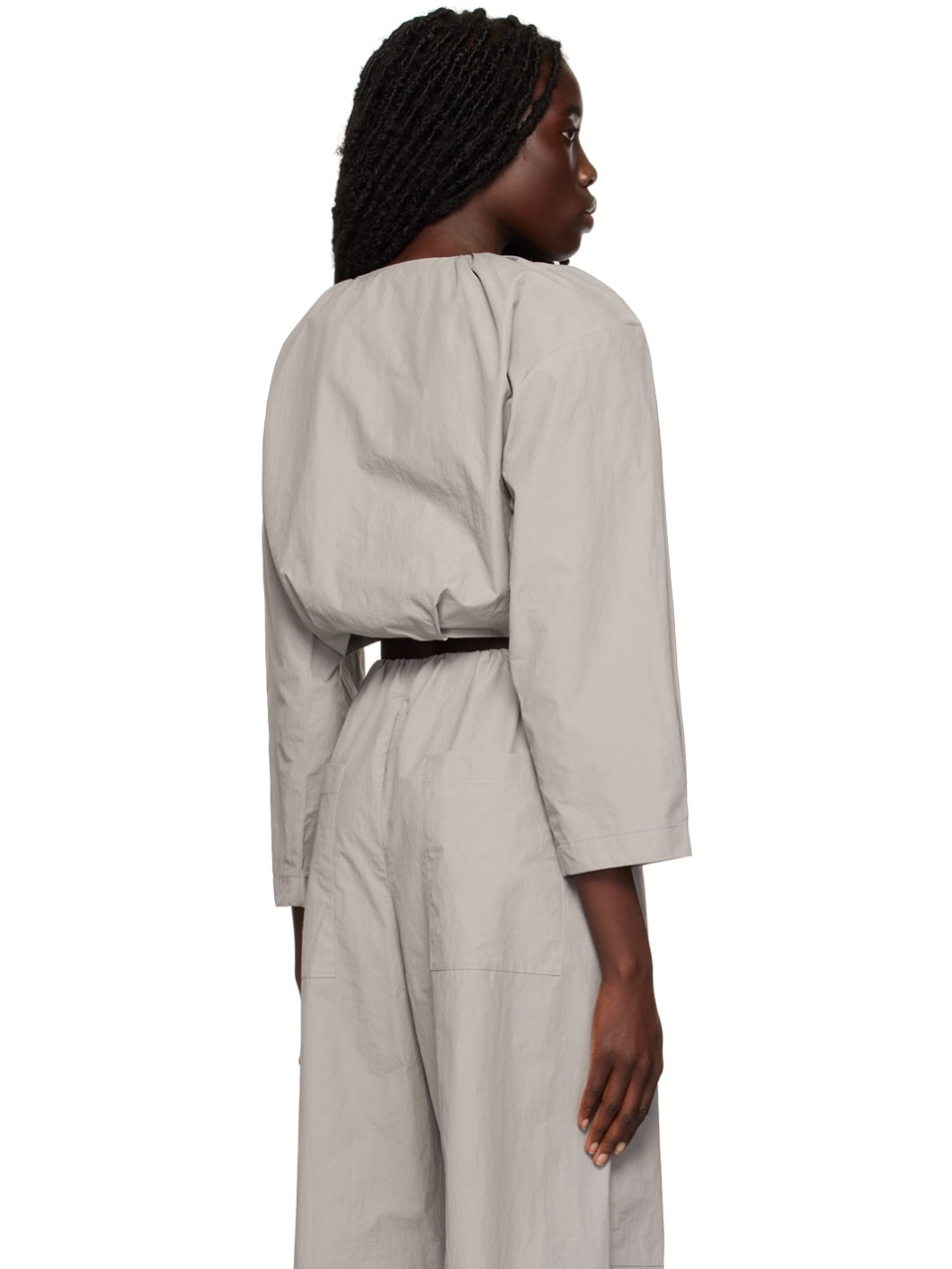 SSENSE Exclusive Gray Remmy Long Sleeve T-Shirt - 3