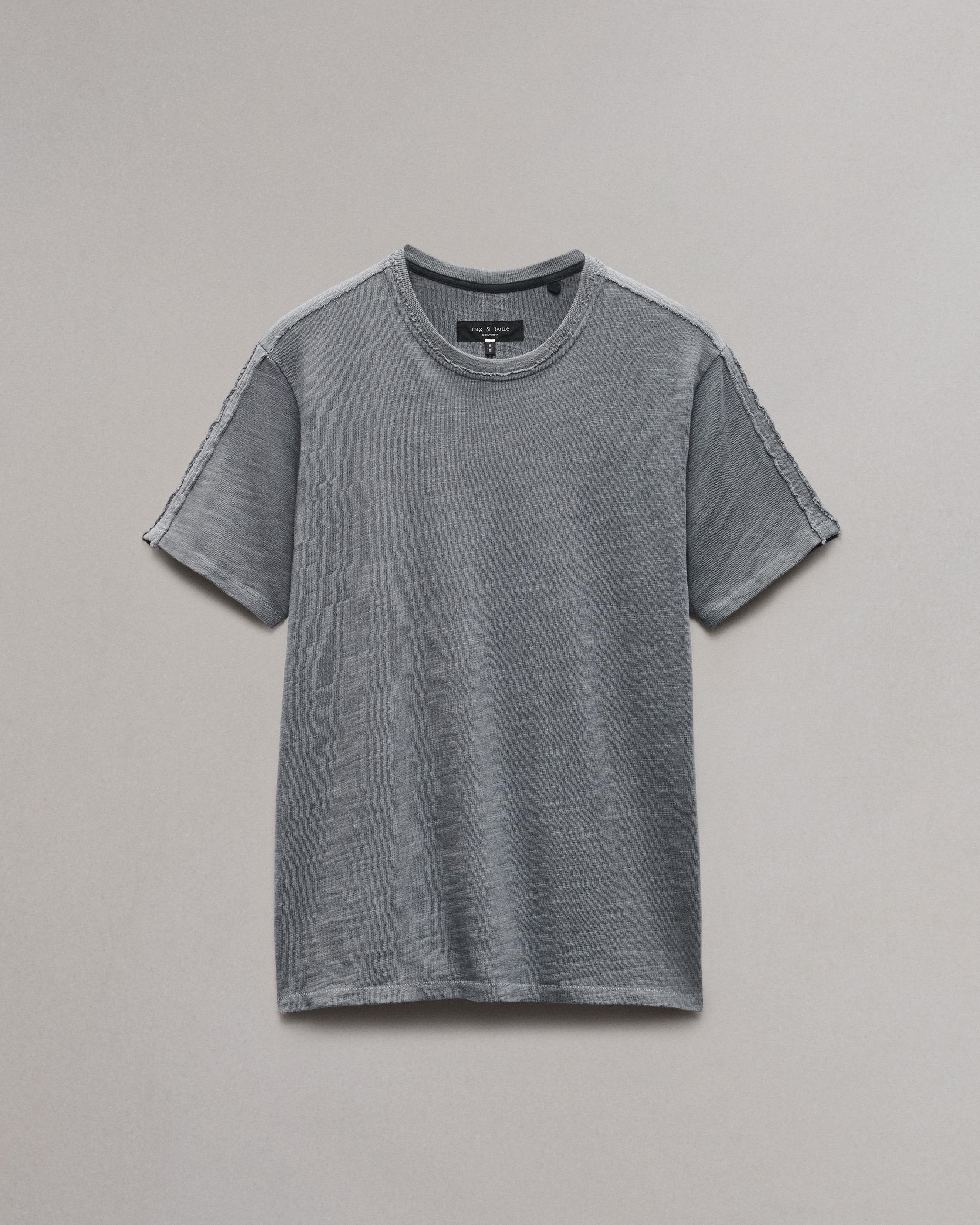 Raw-Edge Flame Tee - 2