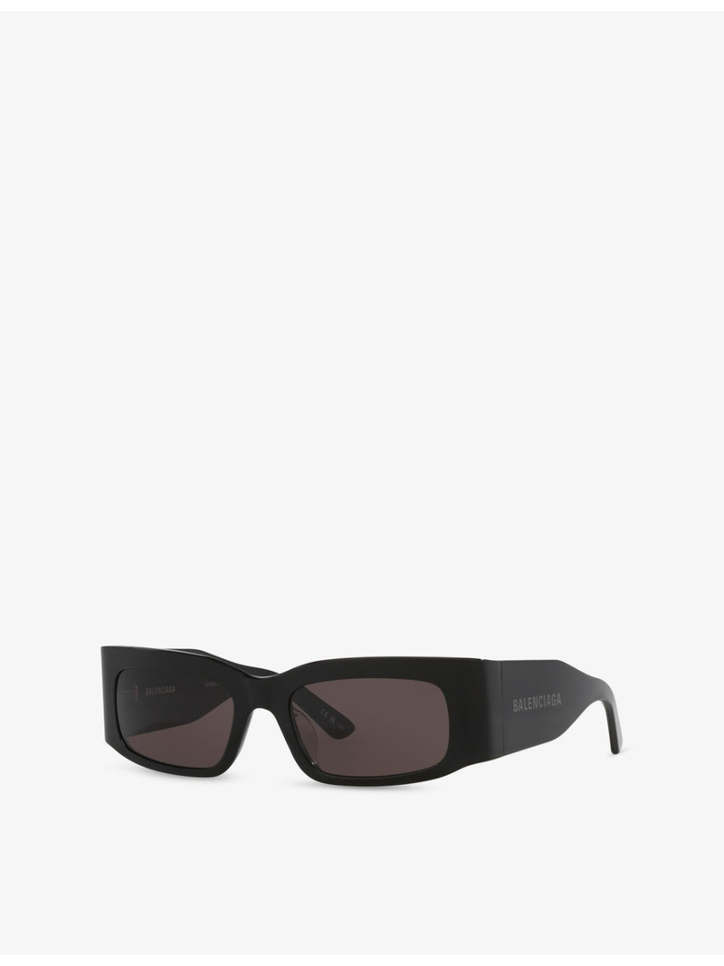 BALENCIAGA BB0328S Rectangle-Frame Acetate Sunglasses outlook