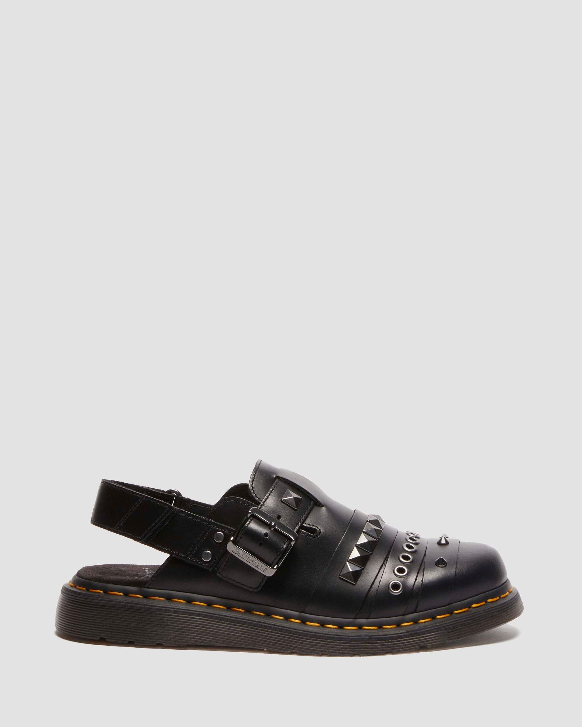 Jorge II Hardware Leather Mules - 1