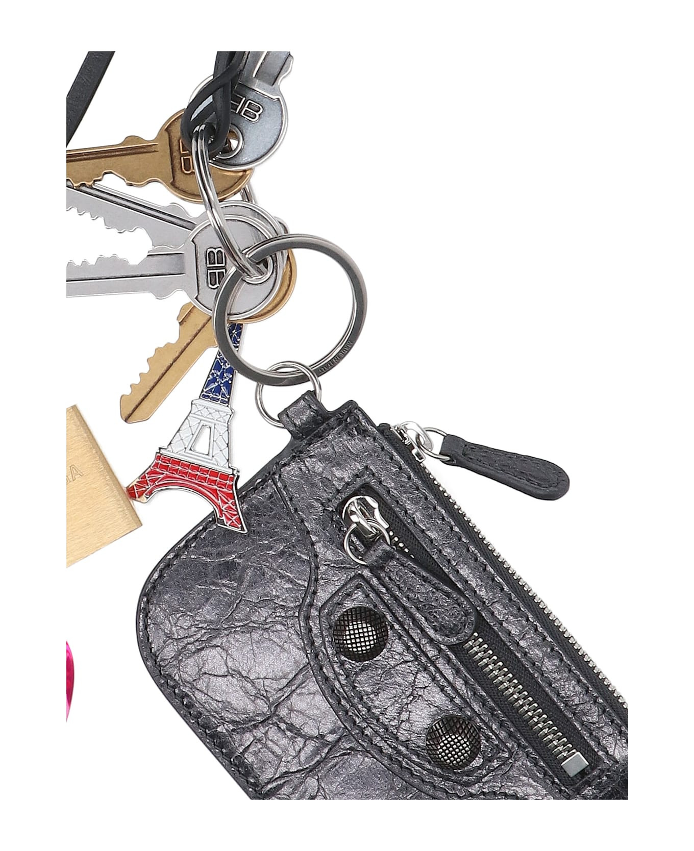 Logo Charm Keyring - 3