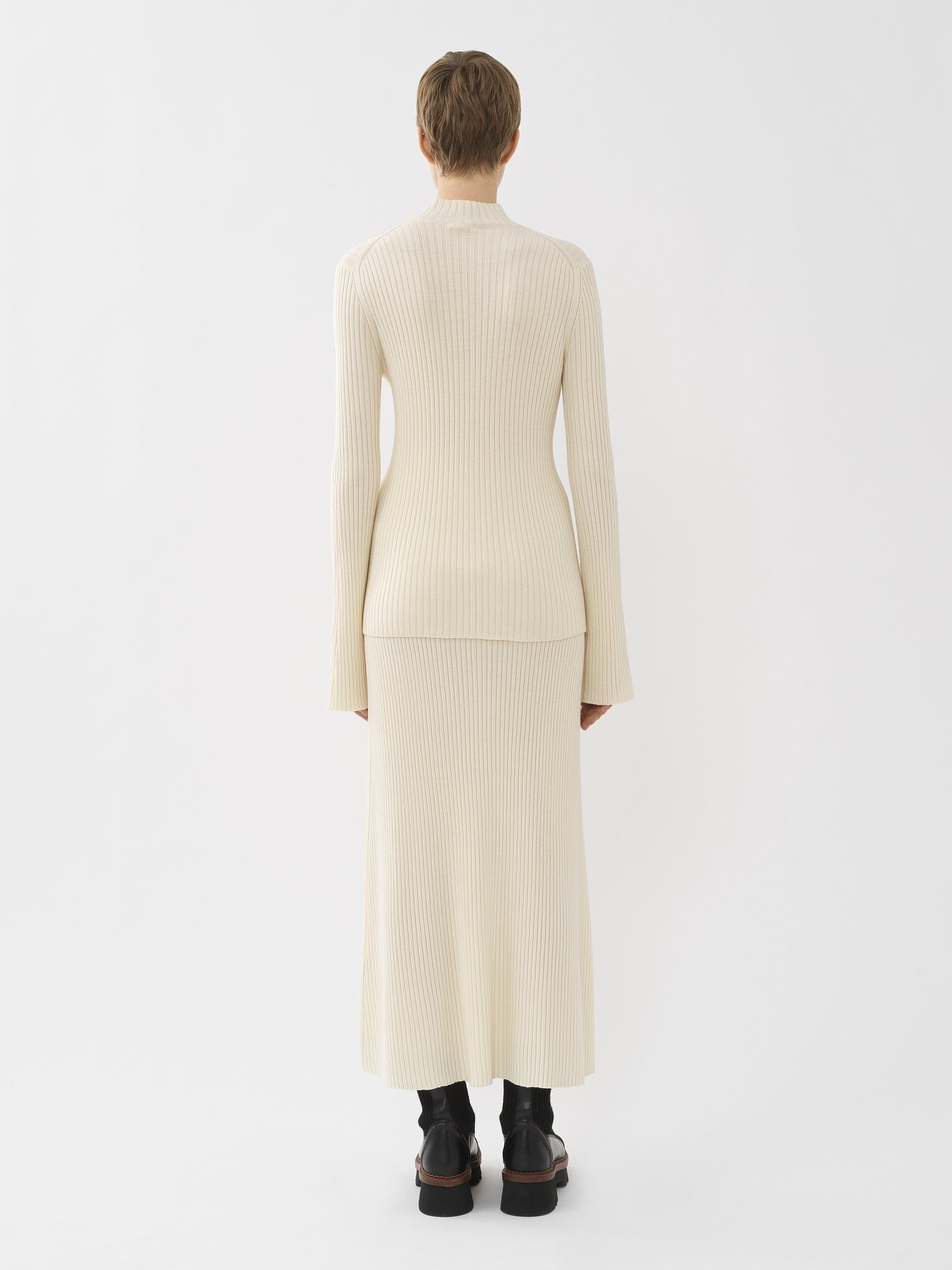STRAIGHT MAXI SKIRT - 4