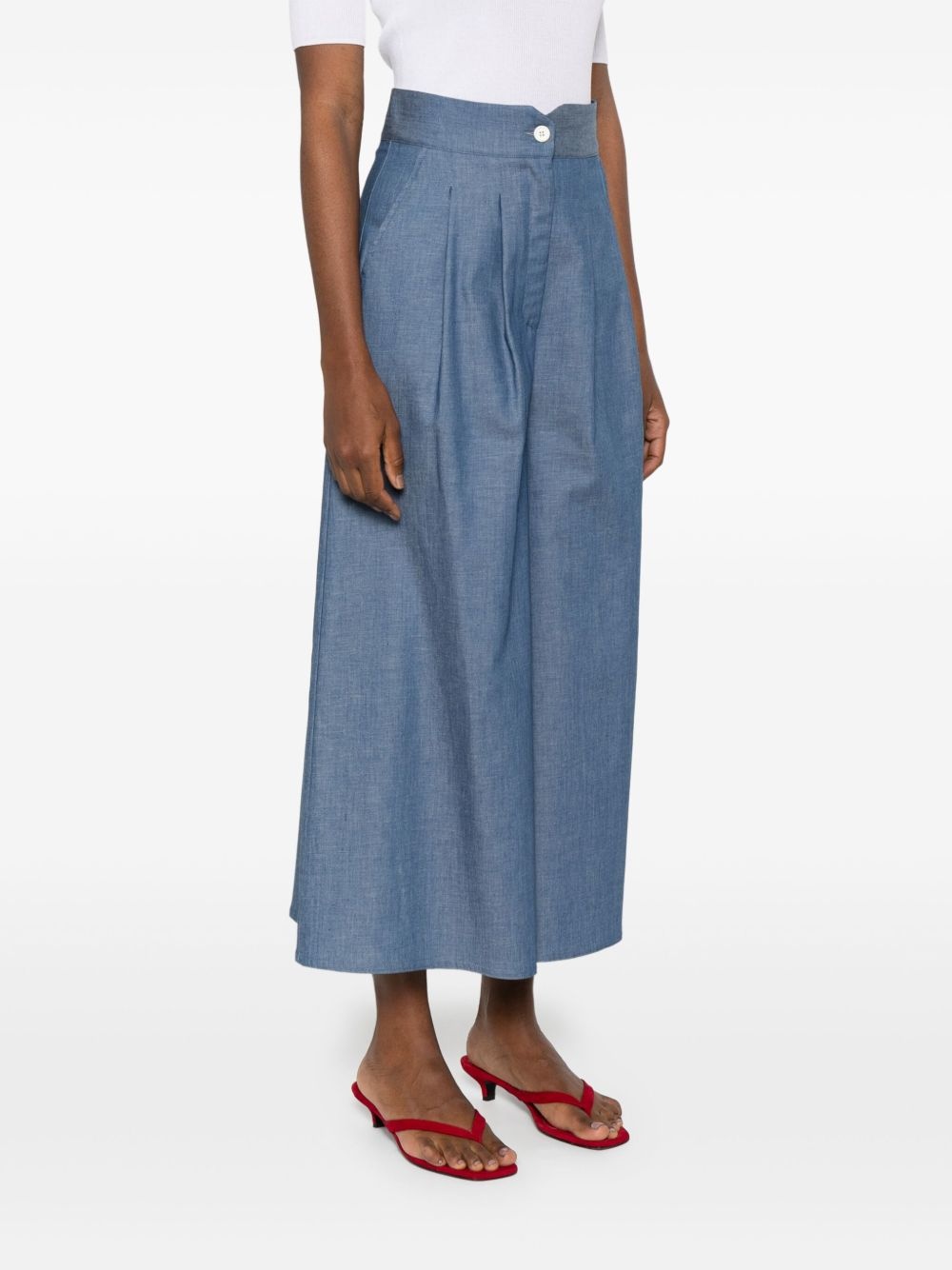 high-waisted trousers - 3