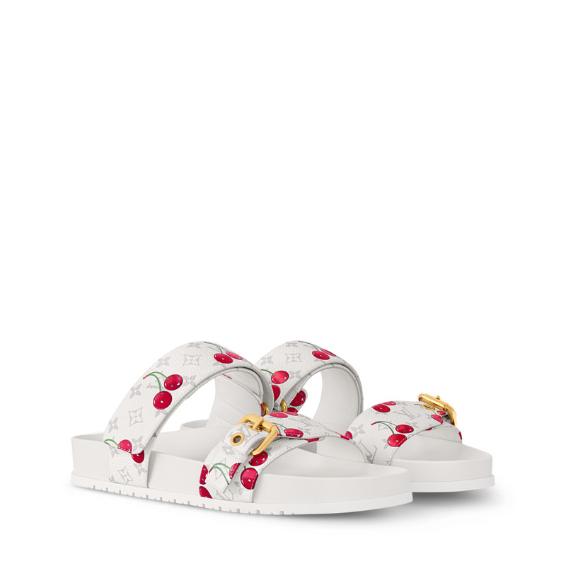 LV x TM Bom Dia Flat Comfort Mule 1