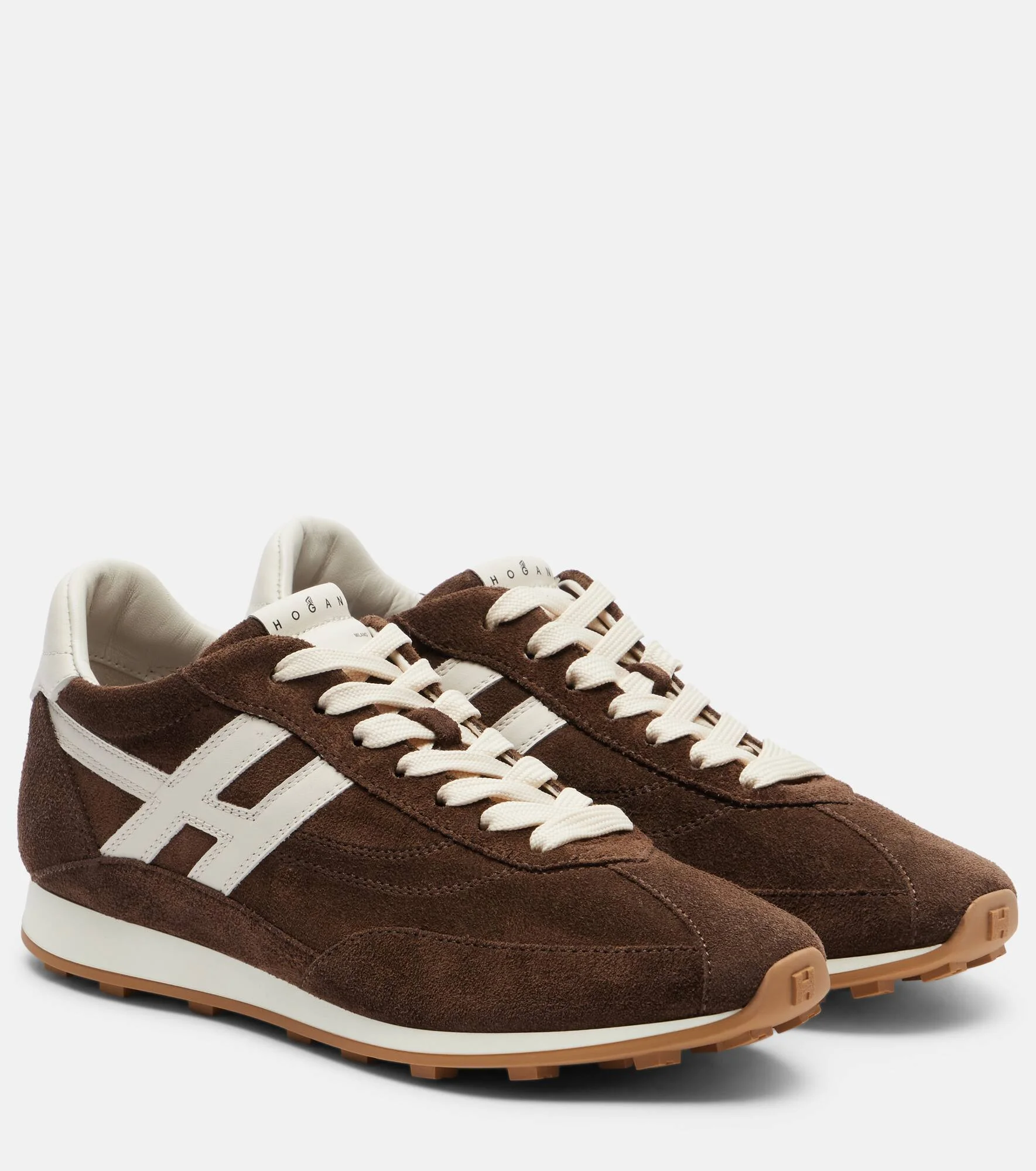 H699 suede sneakers - 1