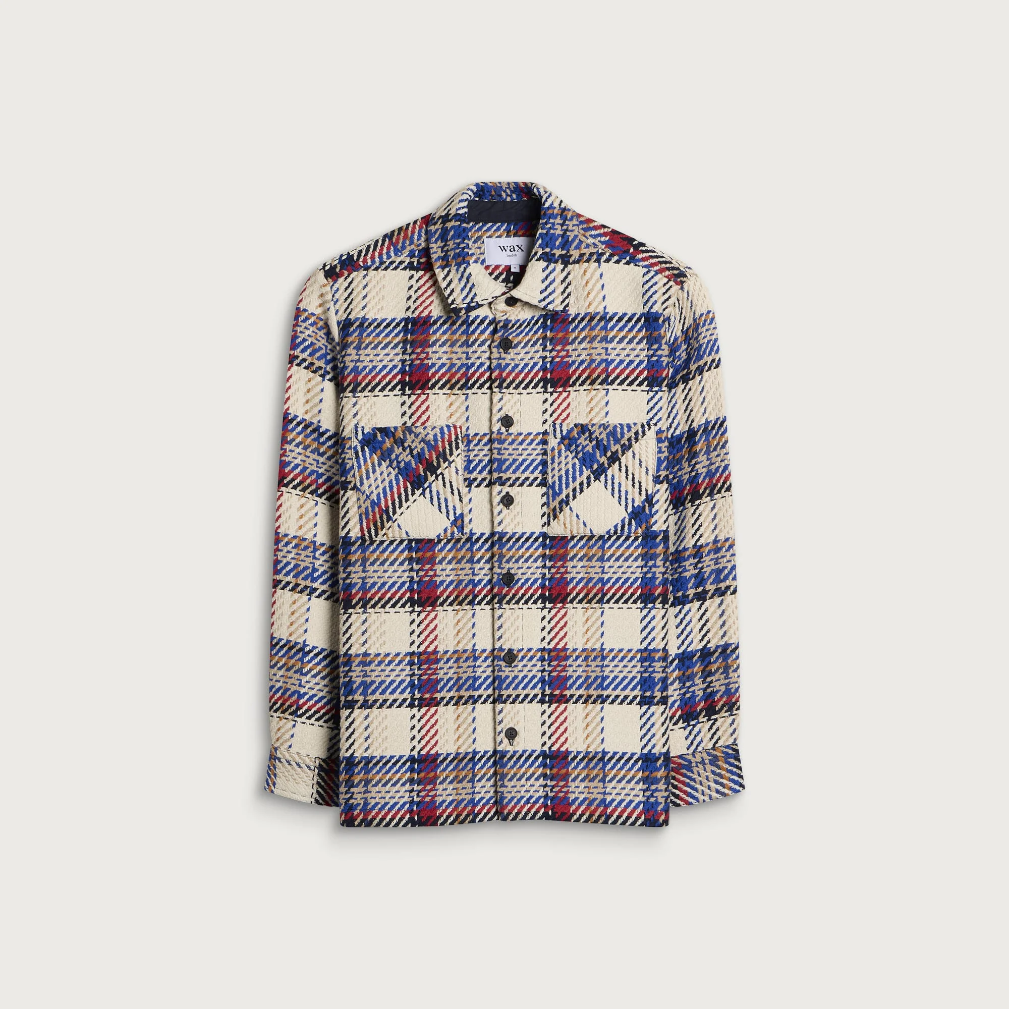Wax London Whiting Jazz Weave Overshirt - 1