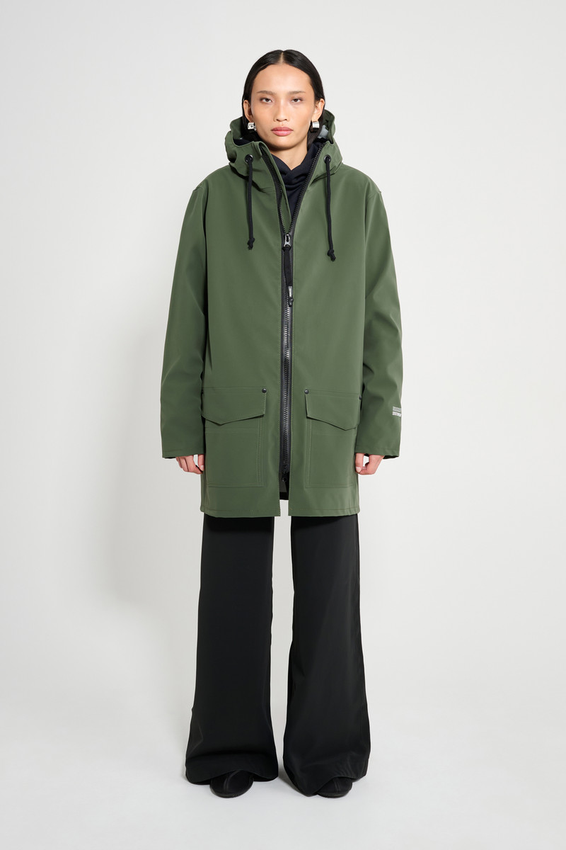 Stutterheim Stockholm Patch Green outlook
