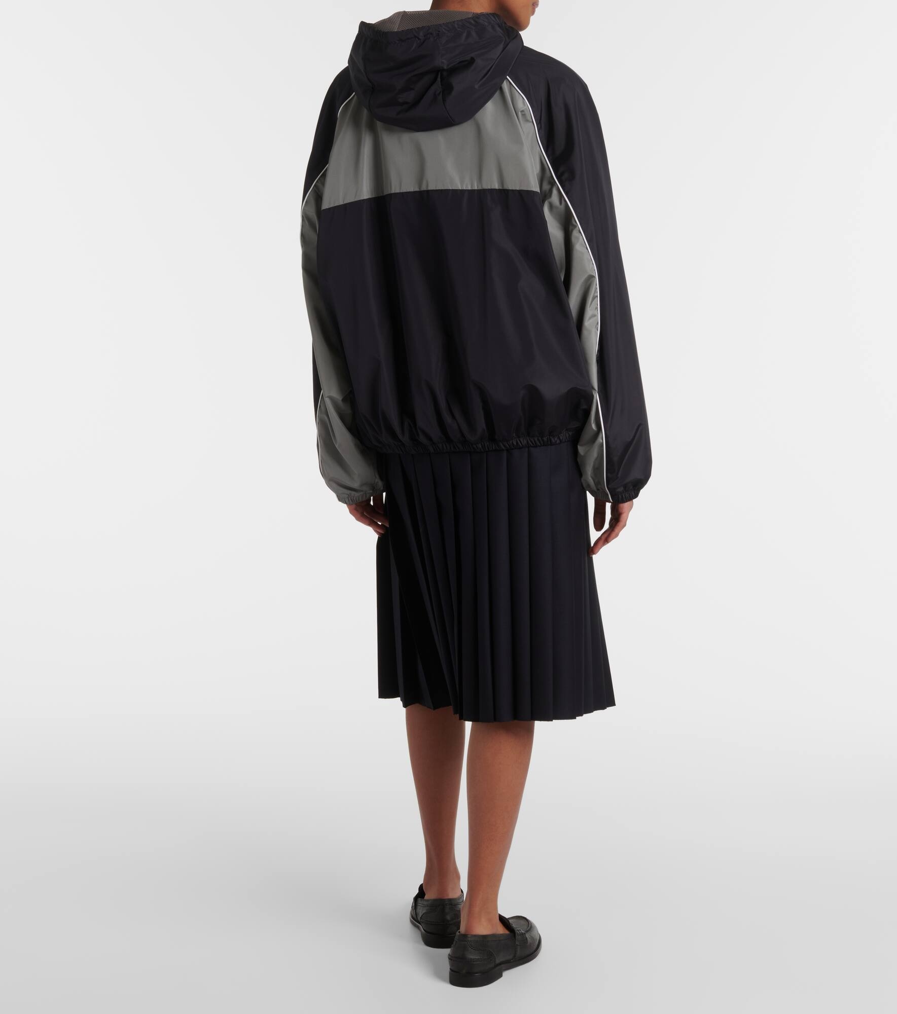 Logo oversized track jacket - 3