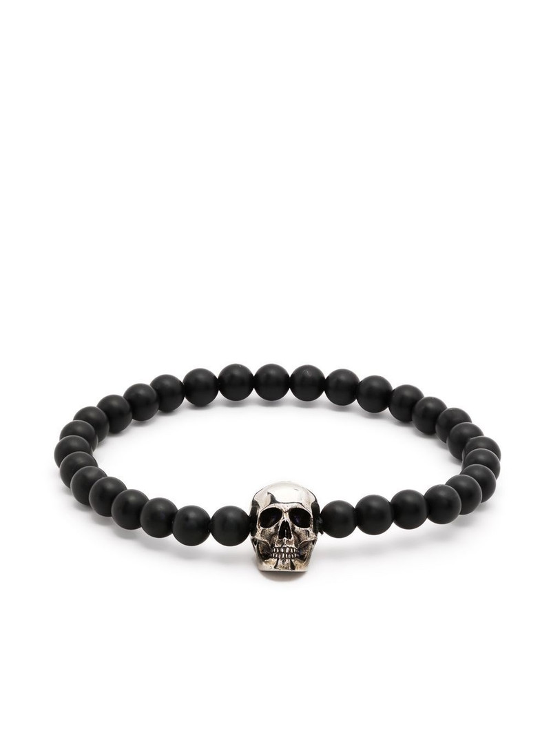 skull beaded bracelet 1