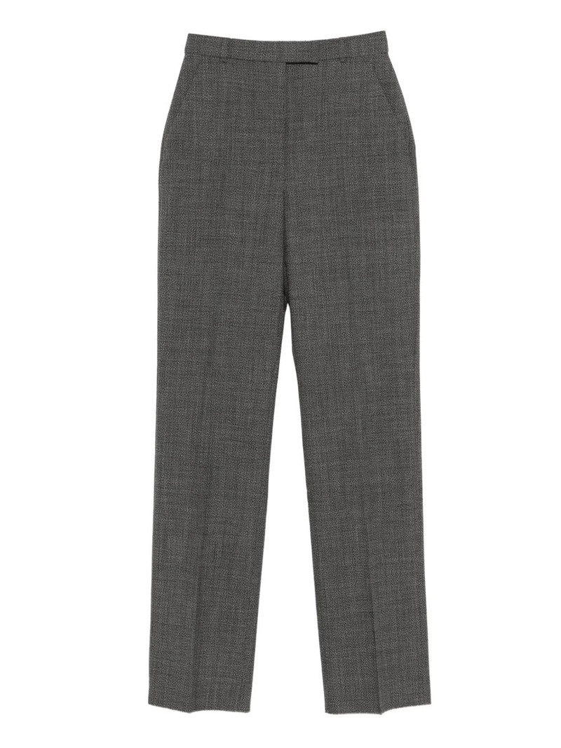 wool straight trousers 1