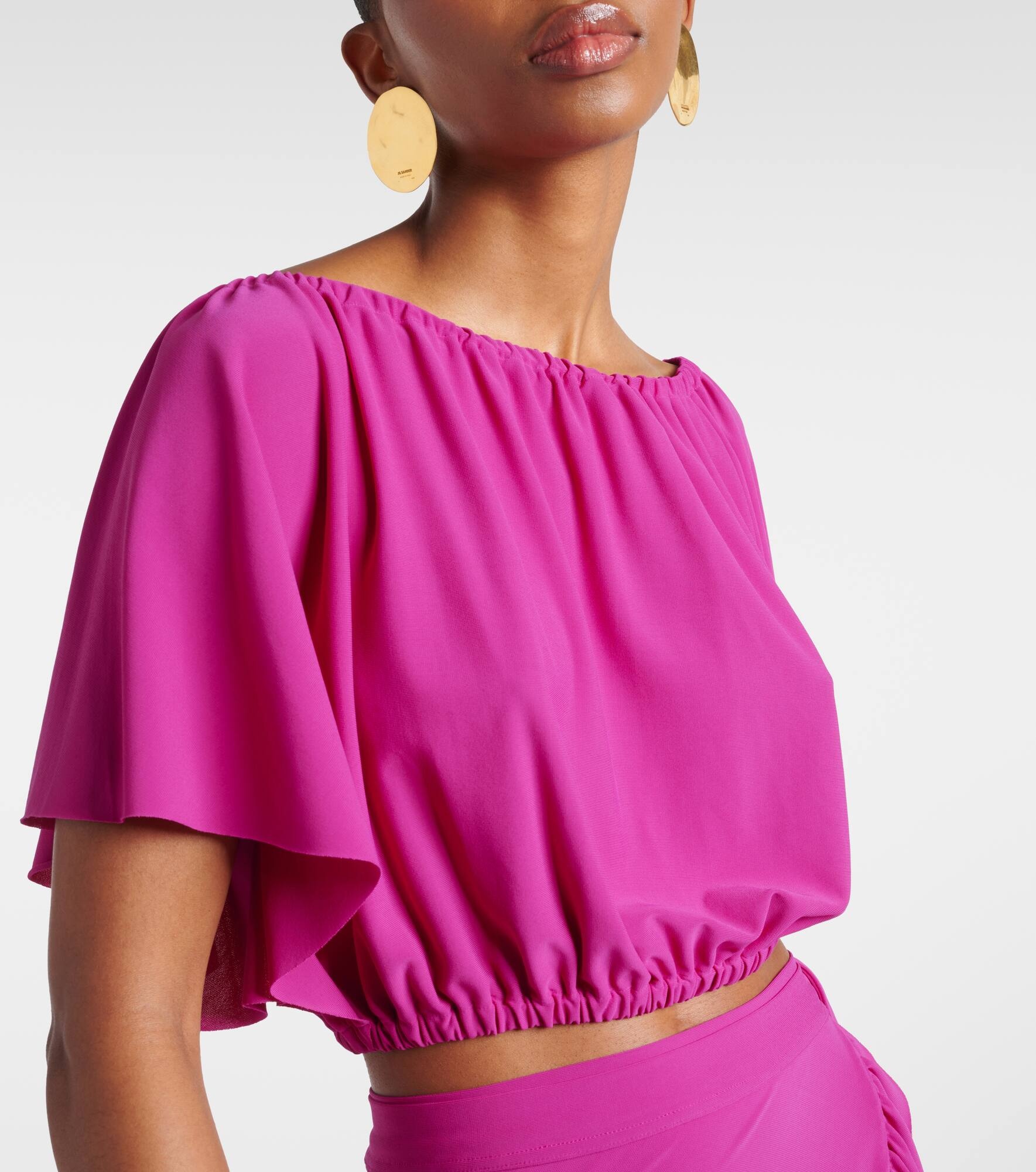 Solal jersey crop top - 4