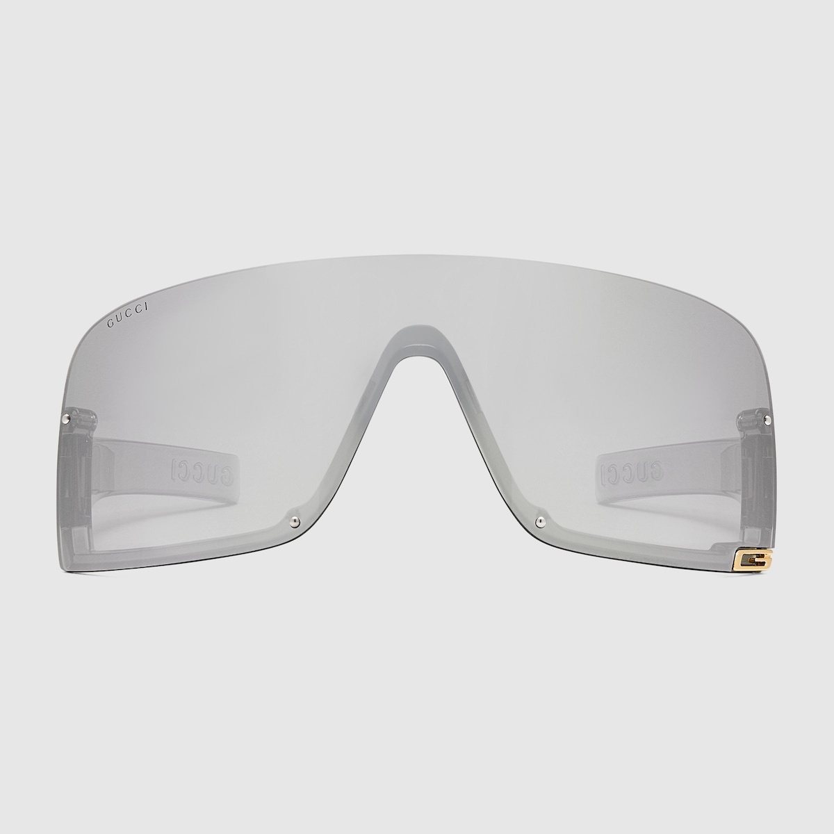 GUCCI Mask-shaped frame sunglasses | REVERSIBLE