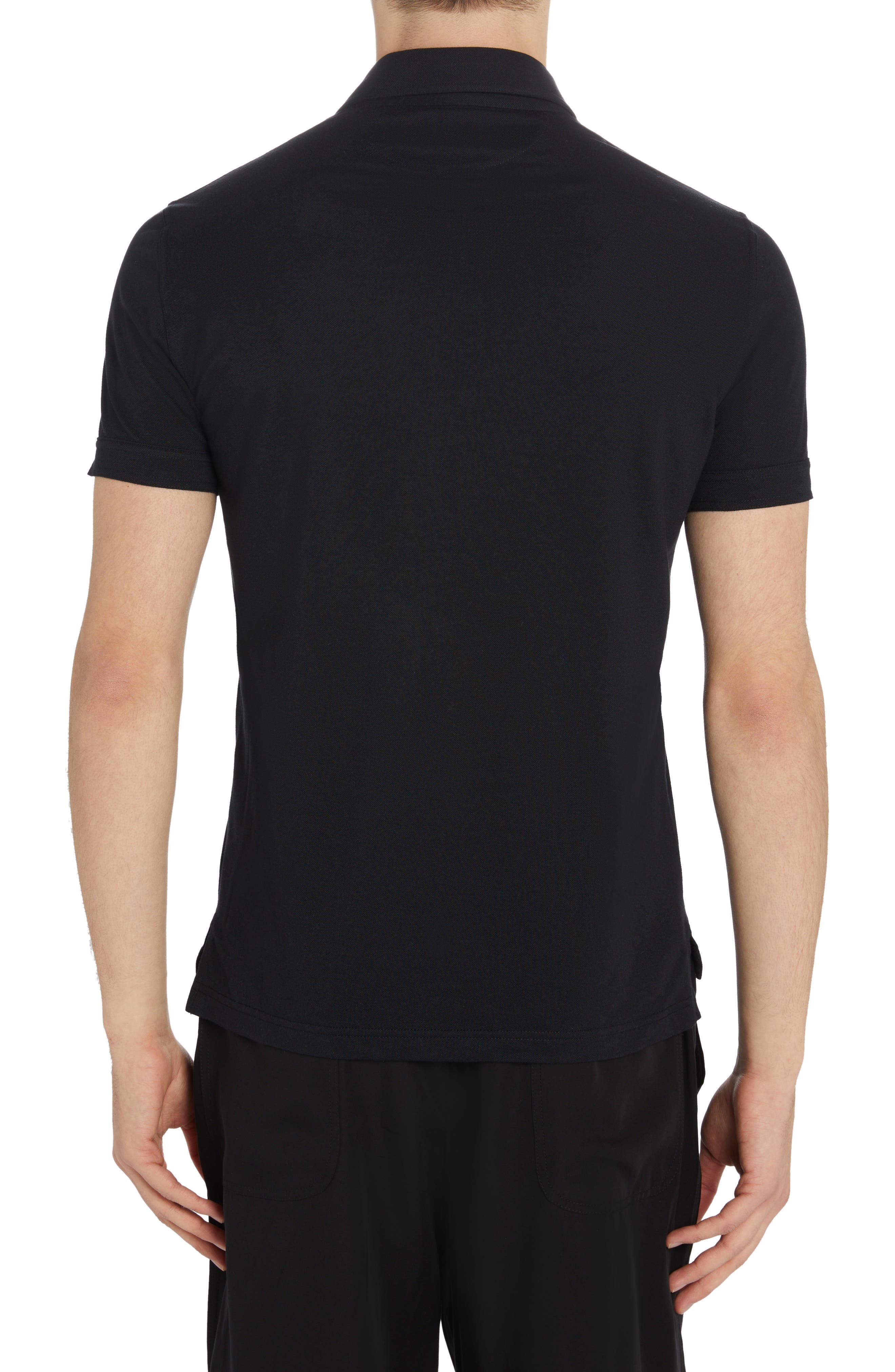 Cotton & Silk Piqué Pocket Polo - 2