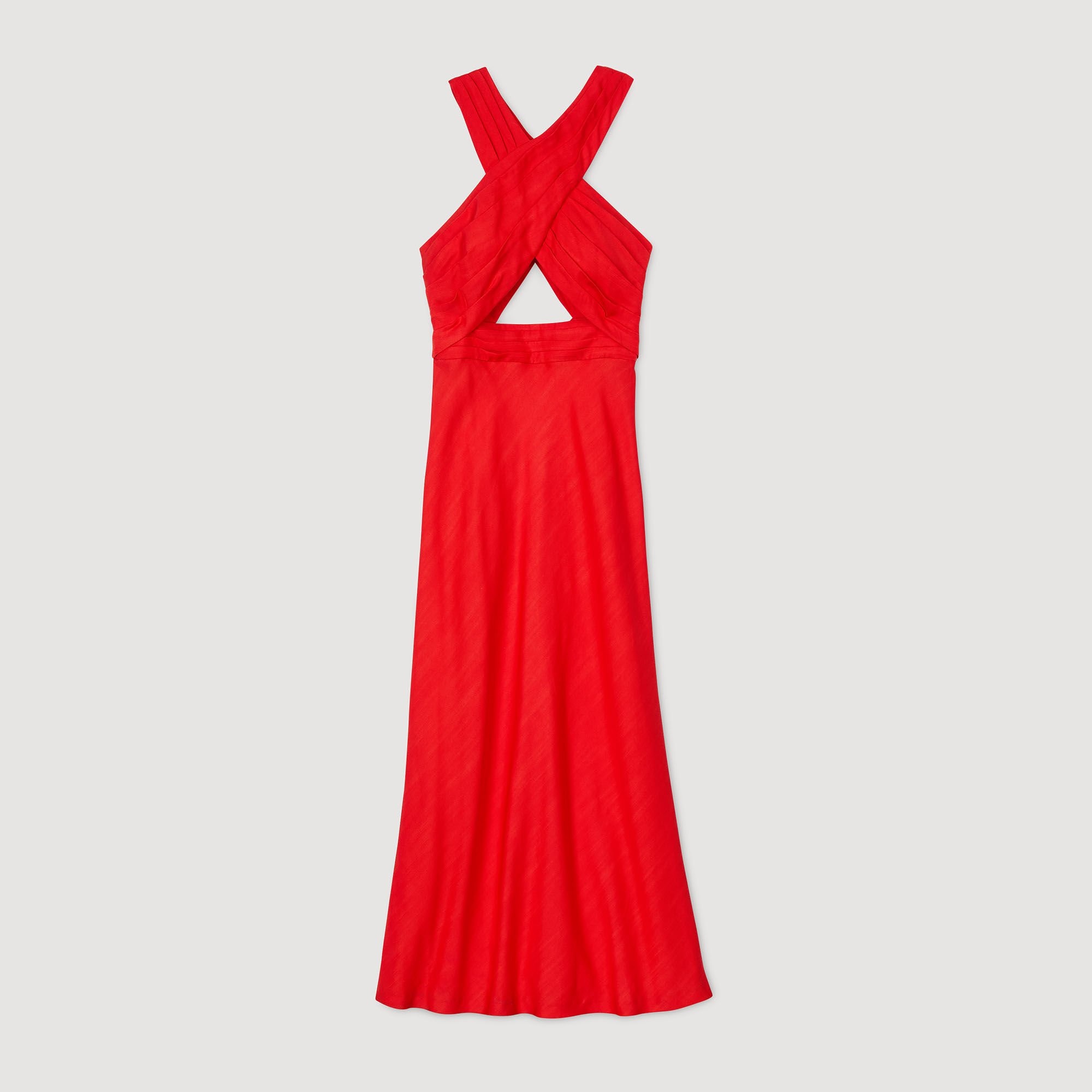 MAXI WRAPAROUND DRESS - 6