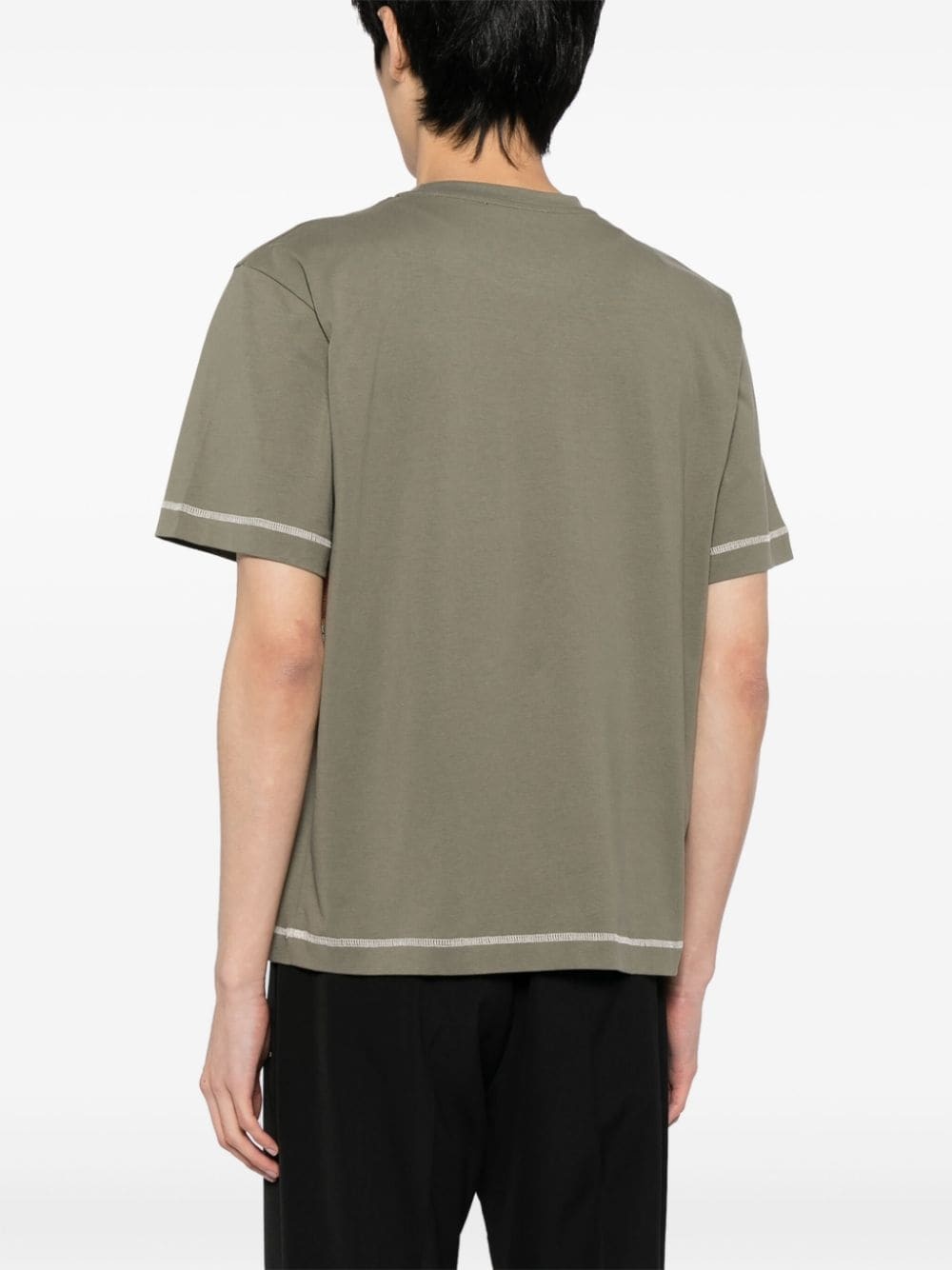 flatlock stripe T-shirt - 4