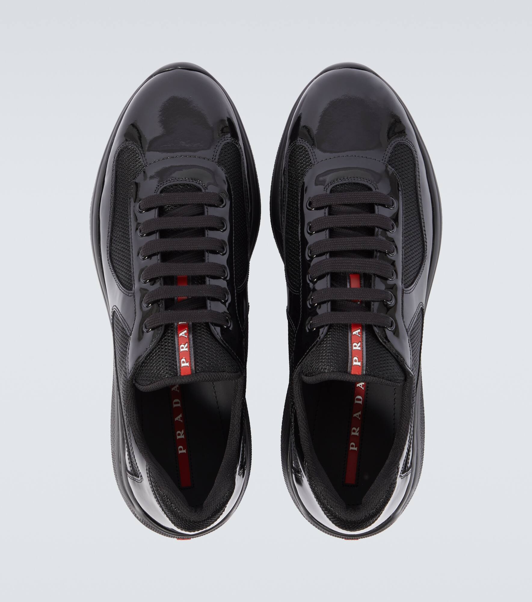 Patent leather sneakers - 4