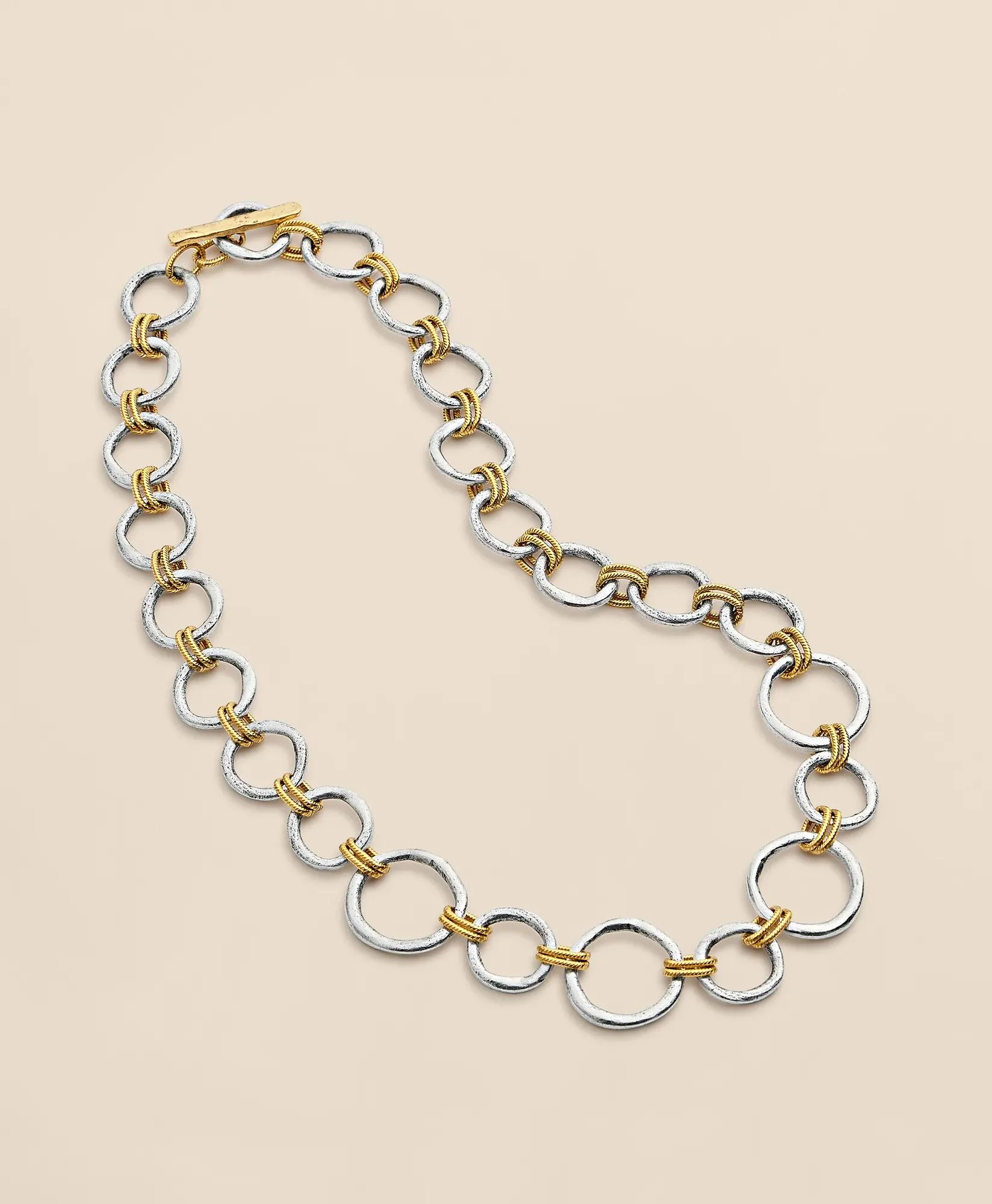 Loni Paul Mixed-Metal Necklace in Sterling Silver & 14K Plated Gold - 1
