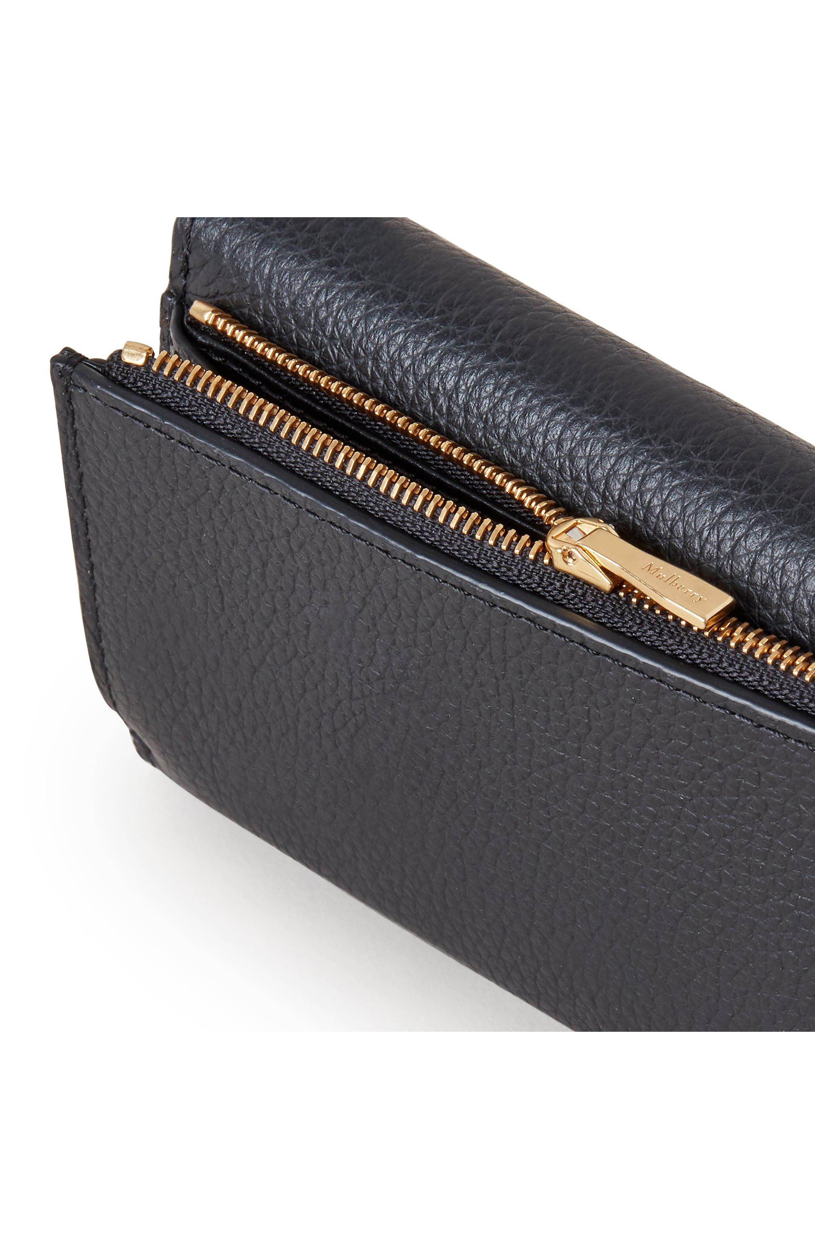 Continental Leather Trifold Wallet - 4