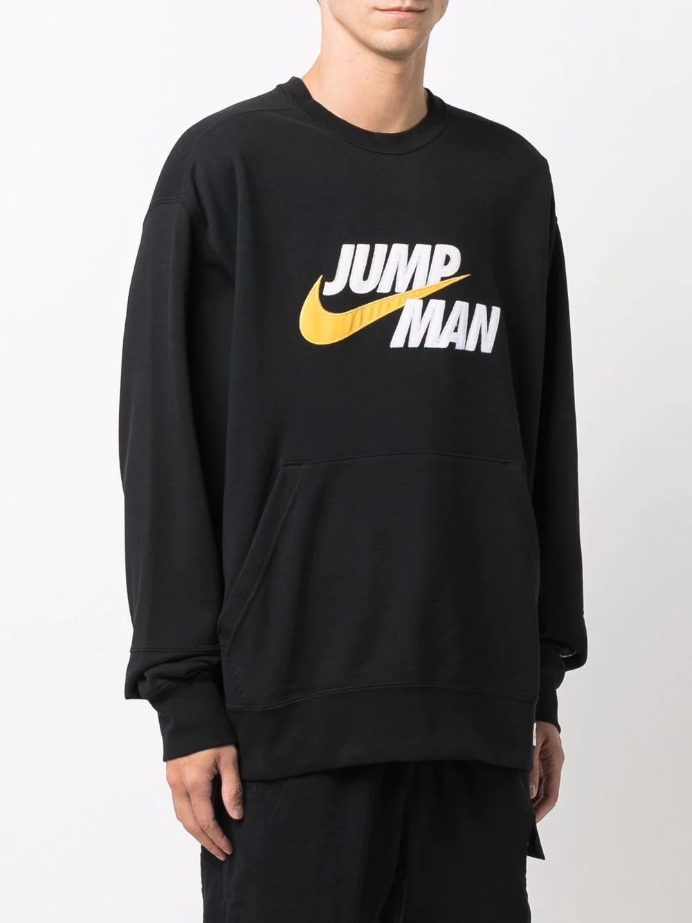 Jumpman rib-trimmed fleece sweatshirt - 3