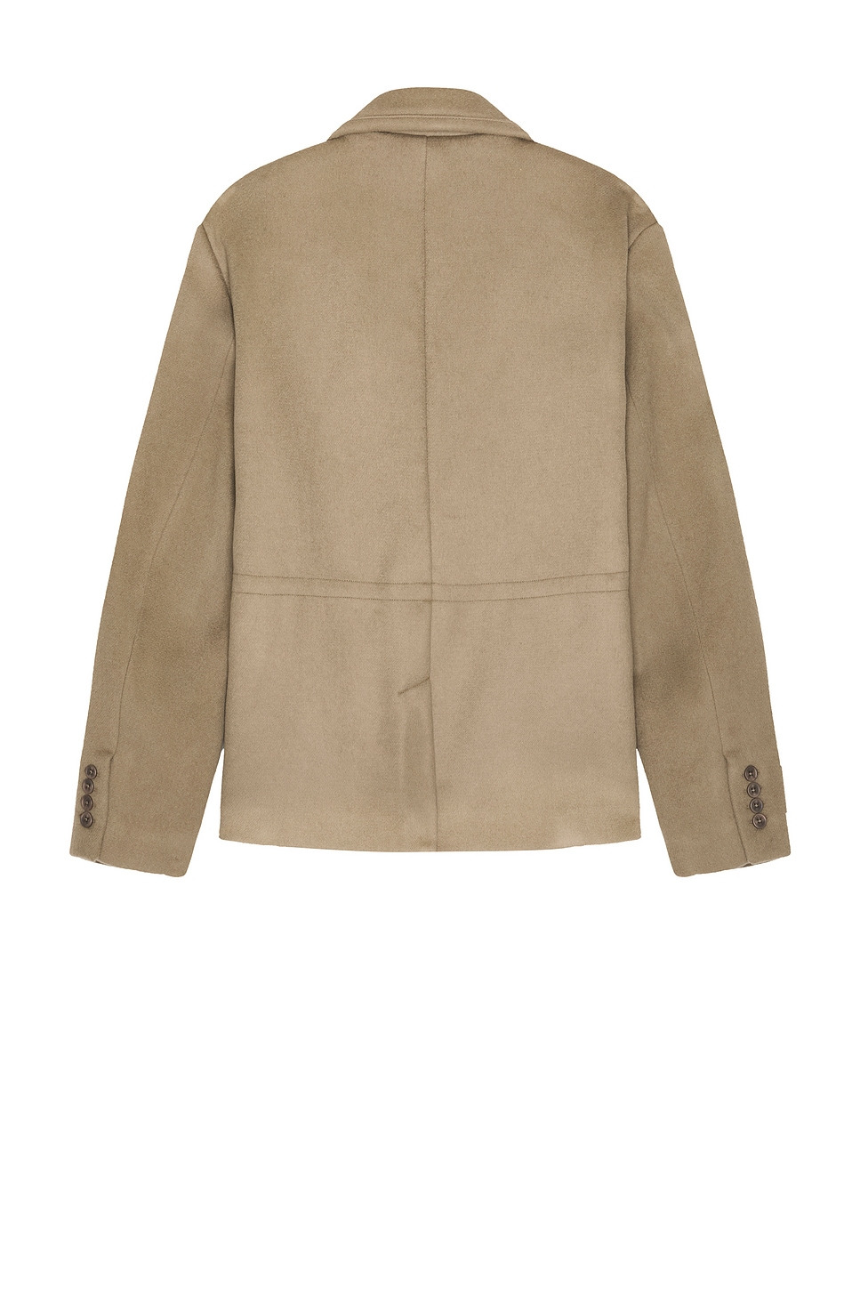 Wool Double Breasted Blazer - 2