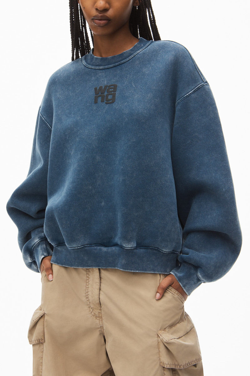 Essential Logo Terry Sweatshirt in Organic Cotton 3