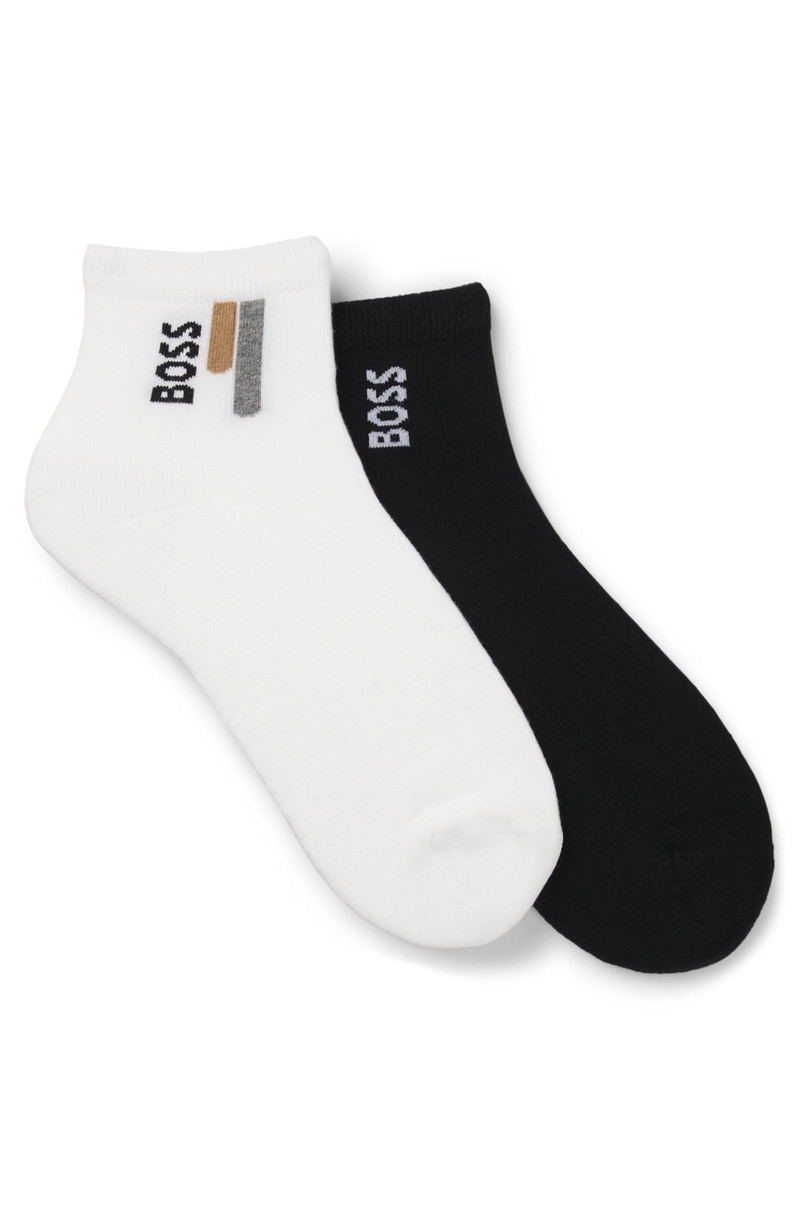 TWO-PACK OF SHORT-LENGTH SOCKS WITH LOGO DETAILS 1