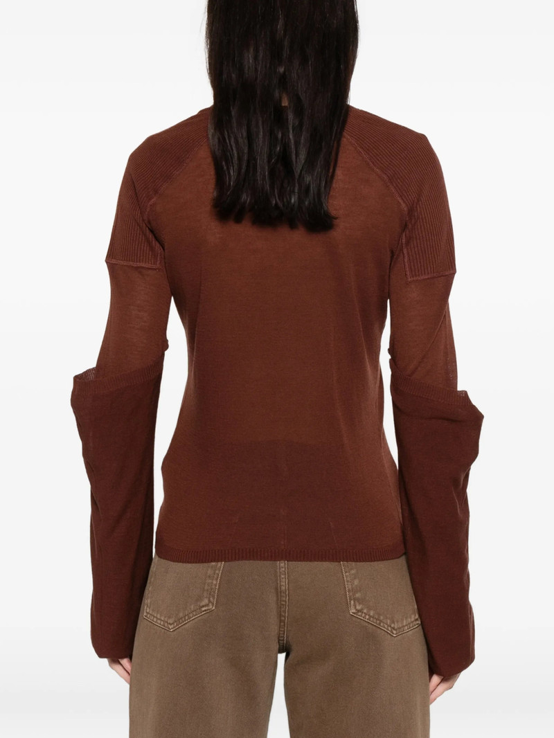 paloma wool Paloma Wool Ribbed Panel Cardigan outlook