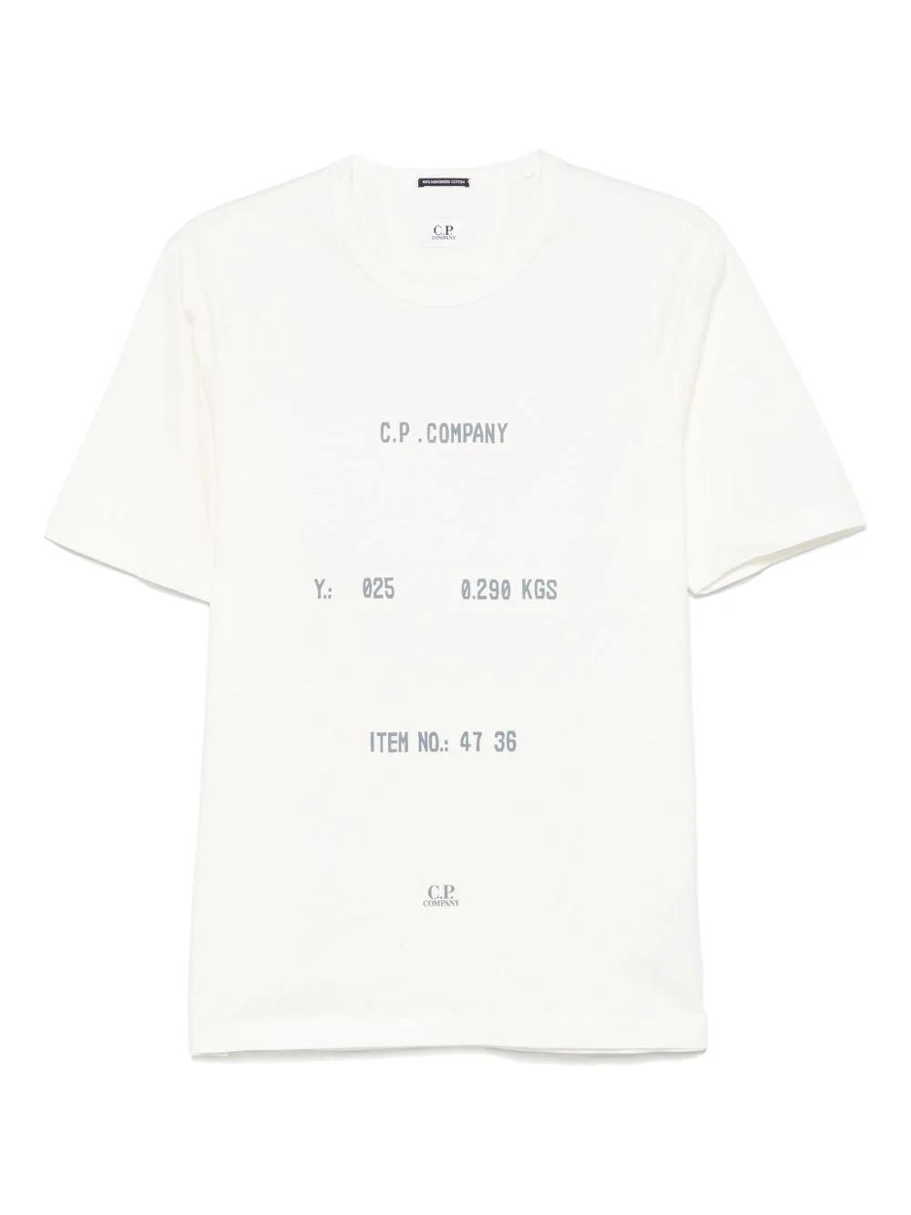 text-print T-shirt - 1