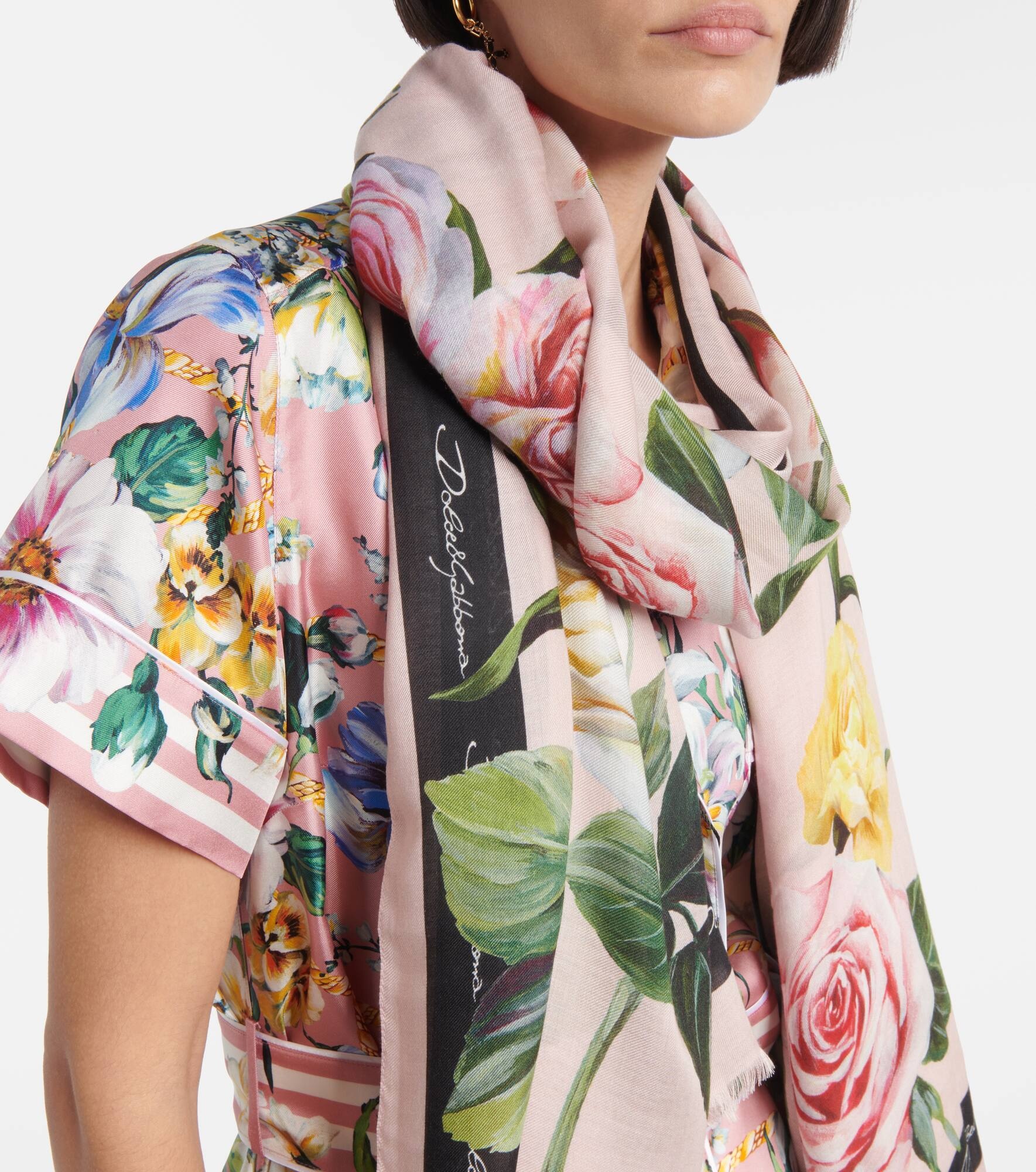 Floral scarf - 2