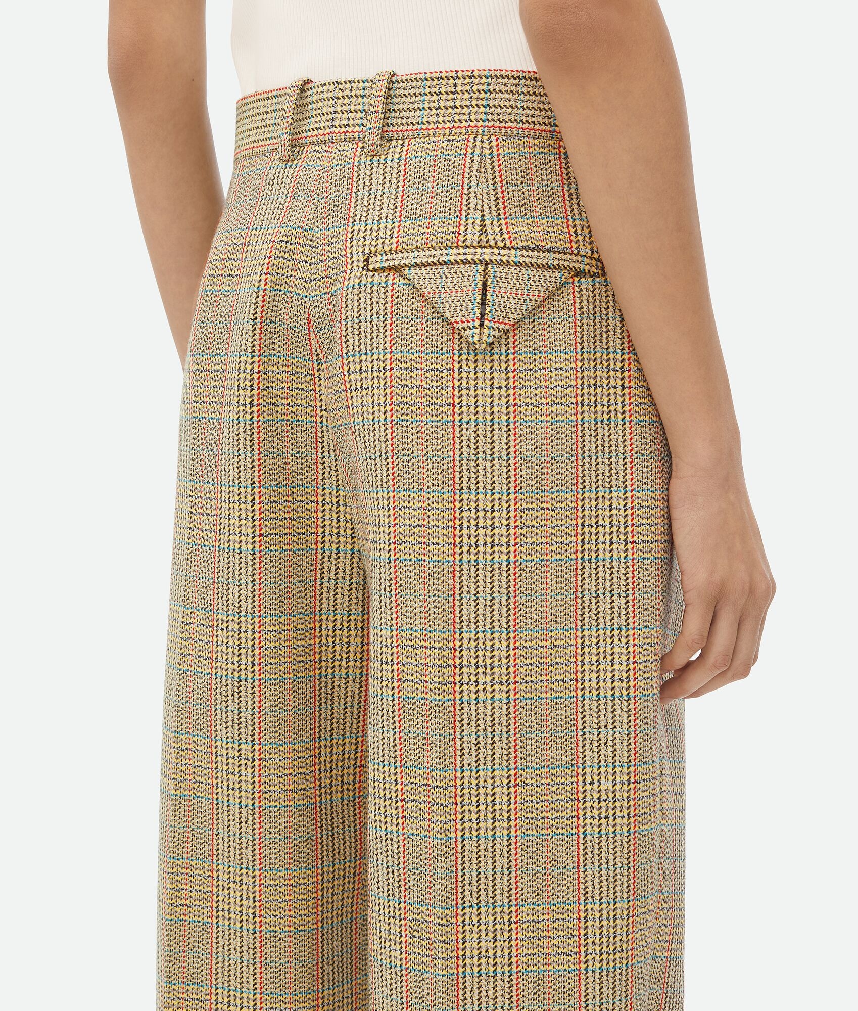 Prince Of Wales Wool Trousers - 5