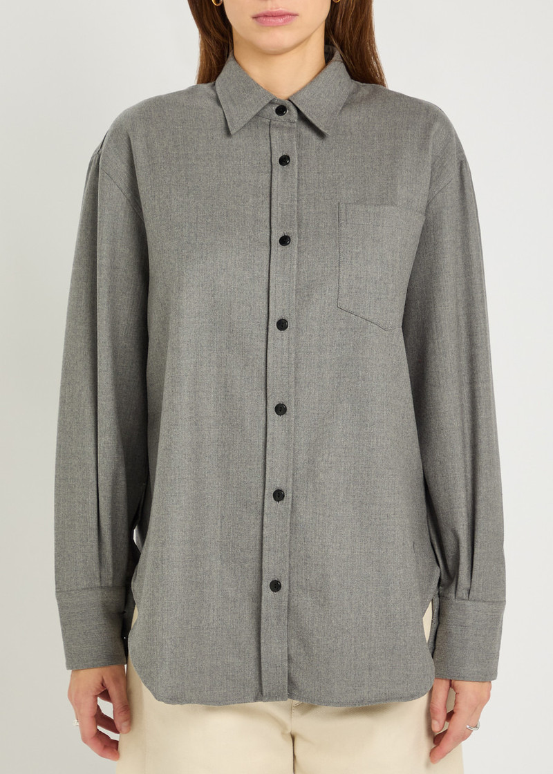 MARIA McMANUS Maria Mcmanus Stretch-wool Shirt outlook