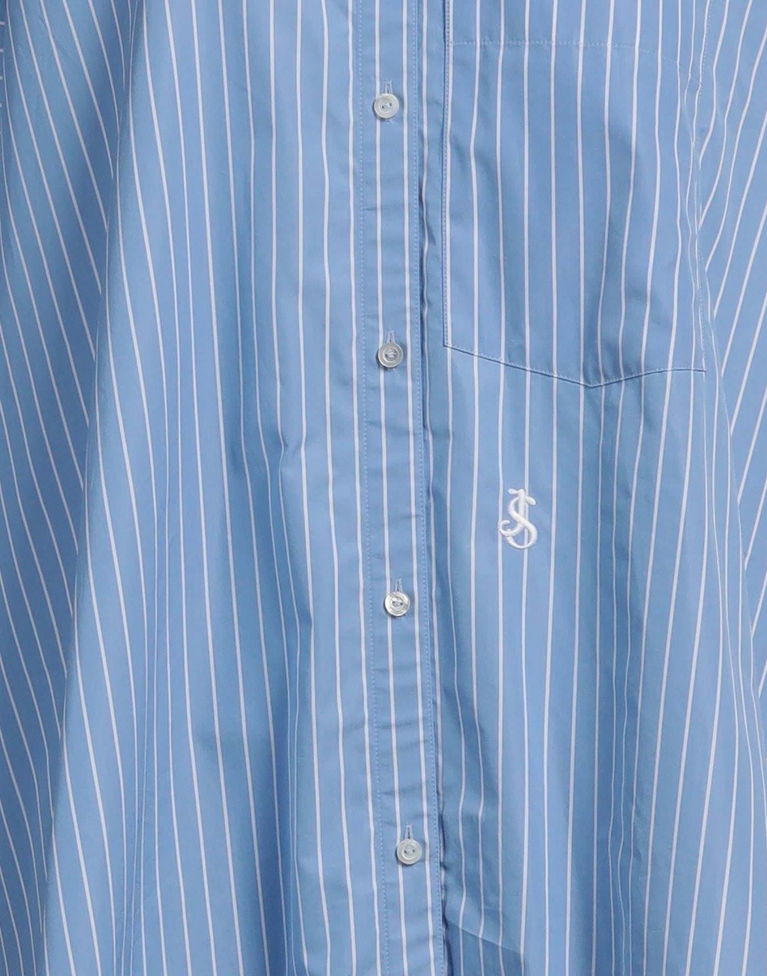Light blue Women's Striped Shirt - 4