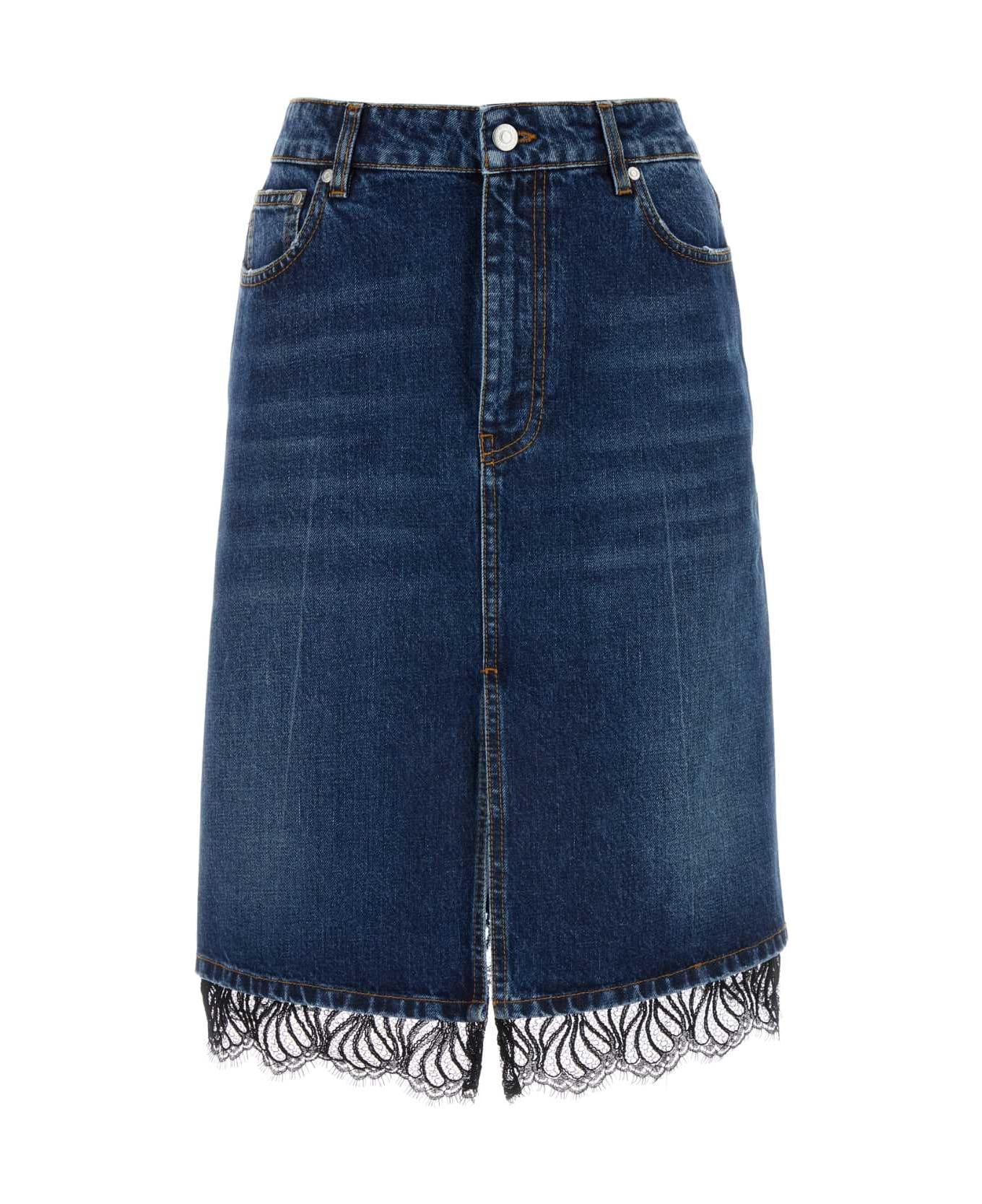 Denim Skirt - 1