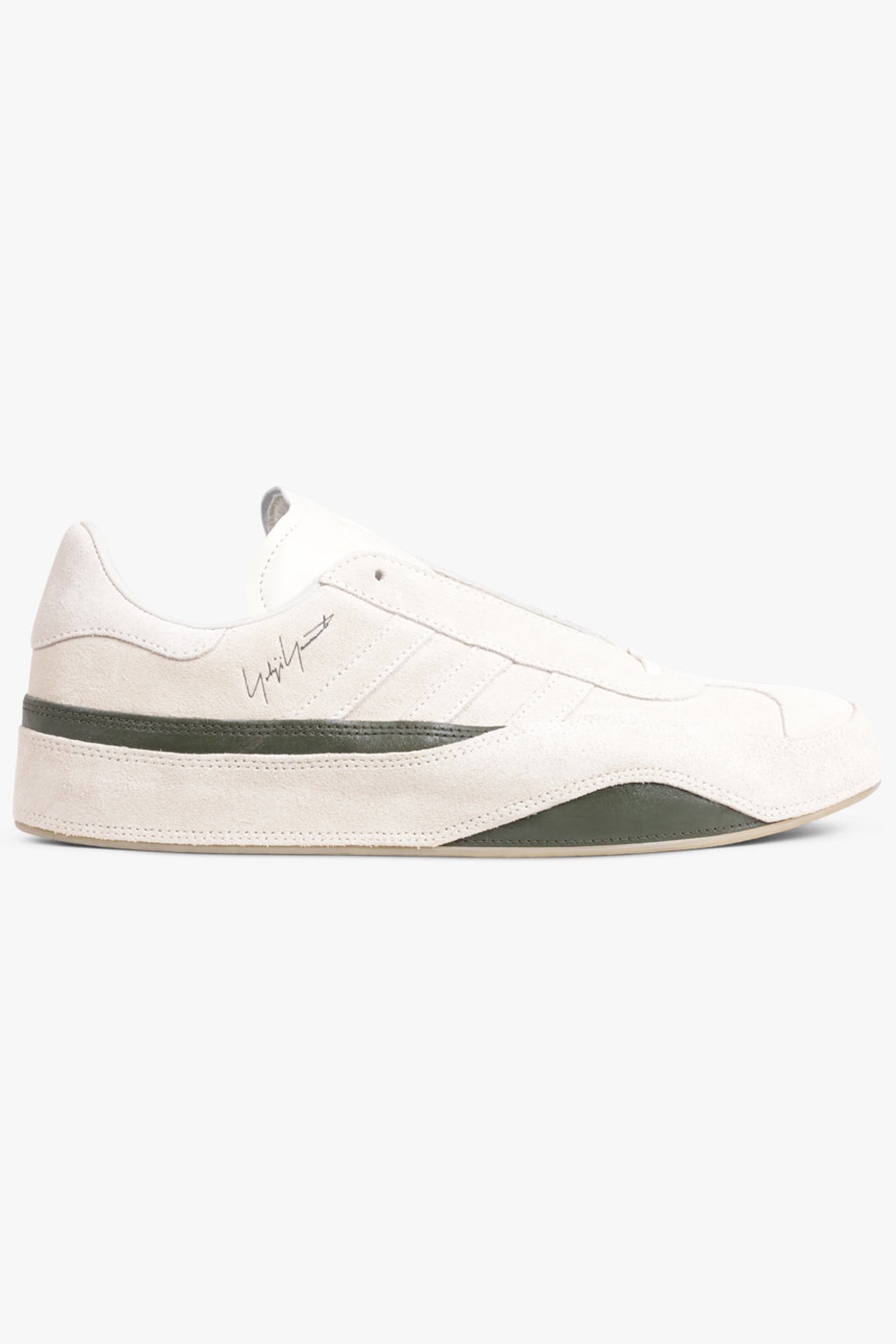 Y-3 GAZELLE CREWHT/OWHITE/NIGHTCARG | WHITE/BLACK - 2