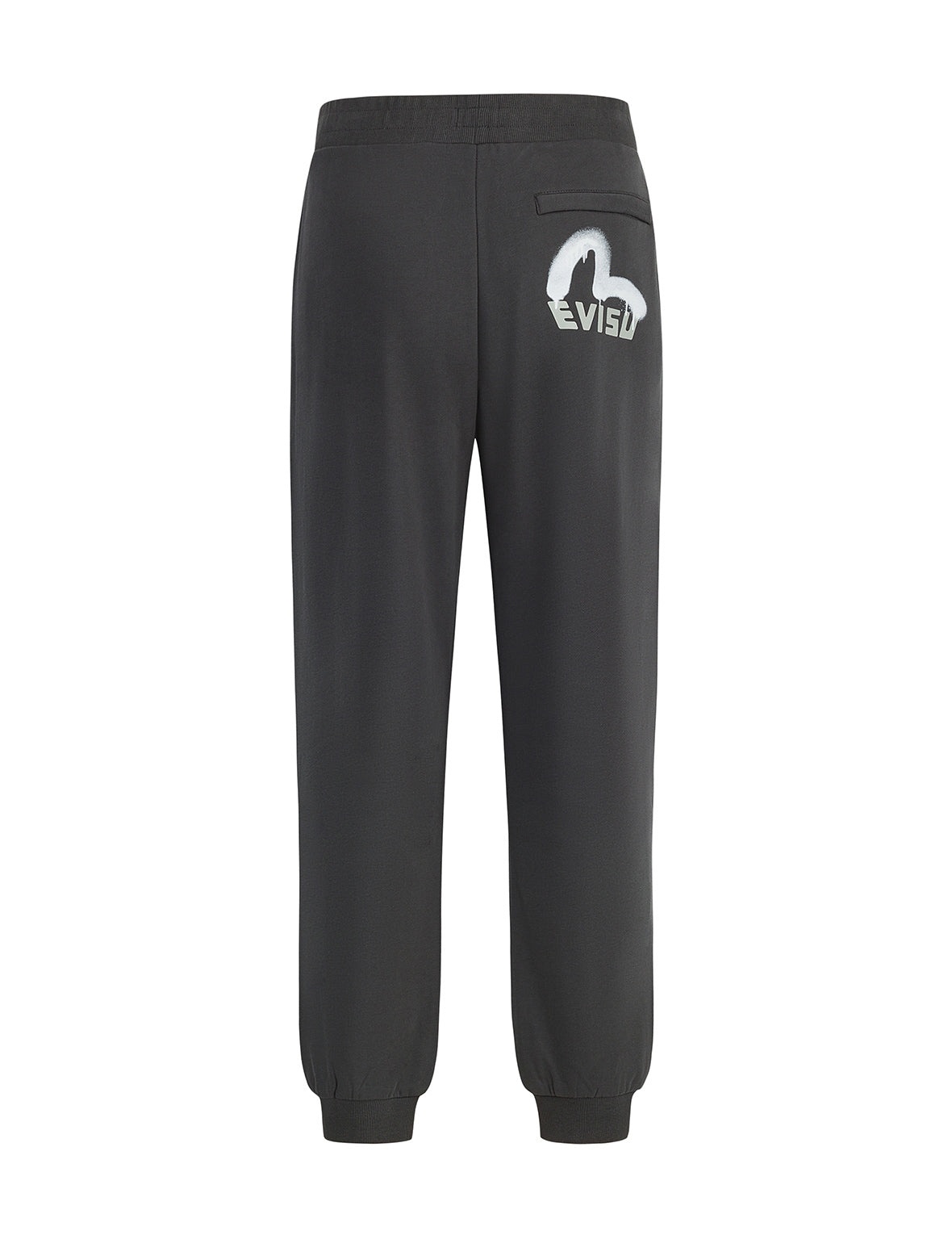 Spray-dyed Seagull and Logo Print Straight Fit Sweatpants - 9