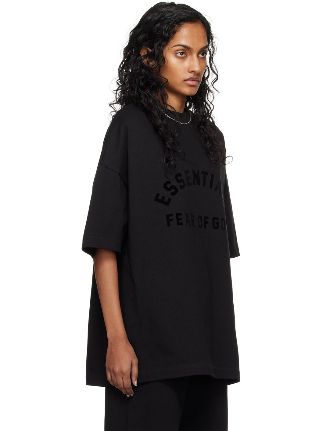 Black Crewneck T-Shirt - 2
