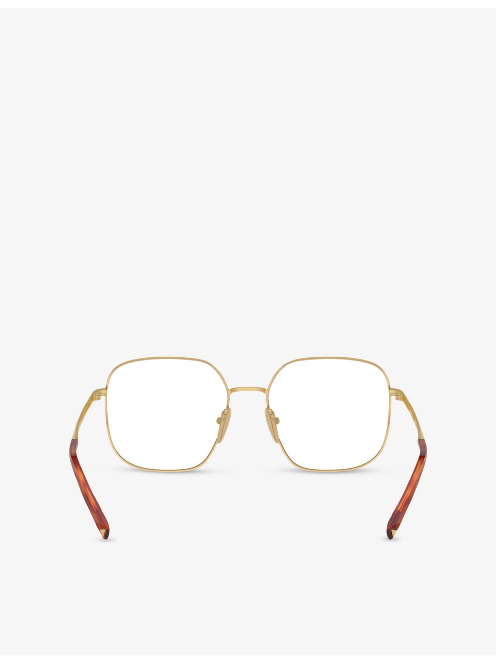 PR A59V Square-Frame Metal Optical Glasses - 4