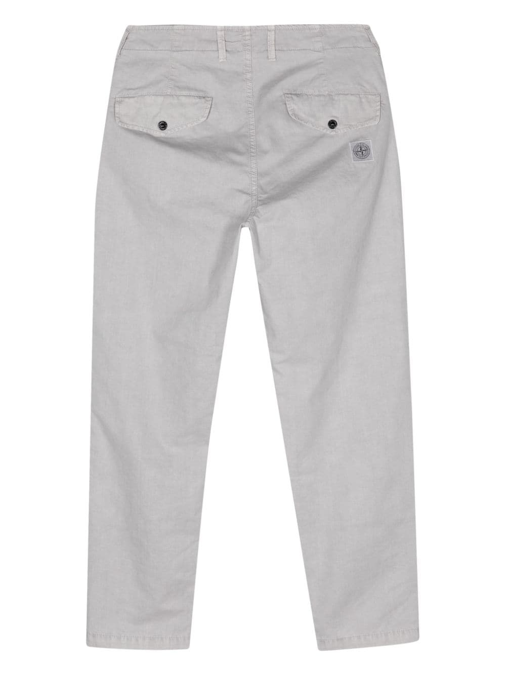 mid-rise tapered trousers - 2