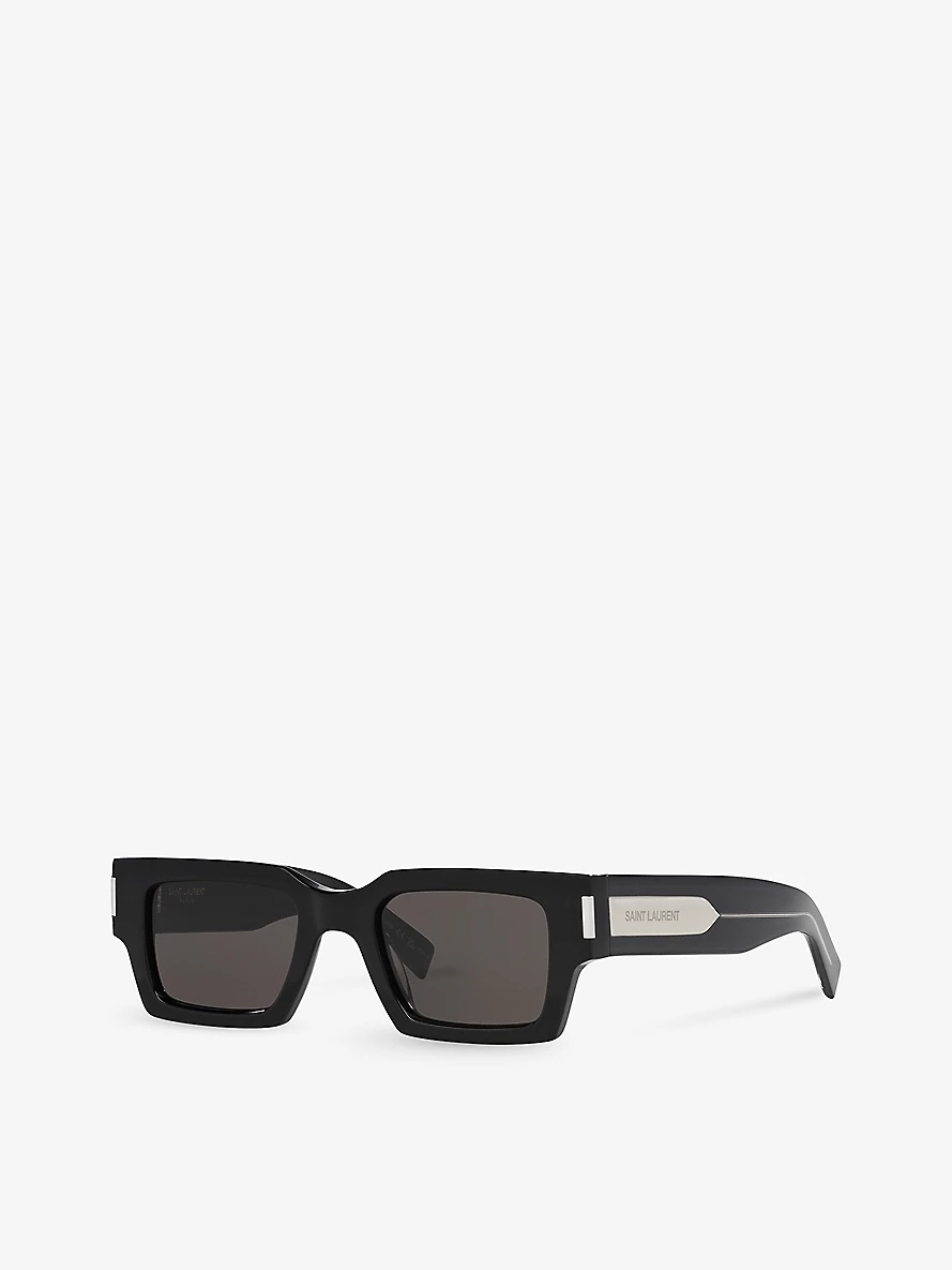 YS000468 rectangle-frame acetate sunglasses - 2