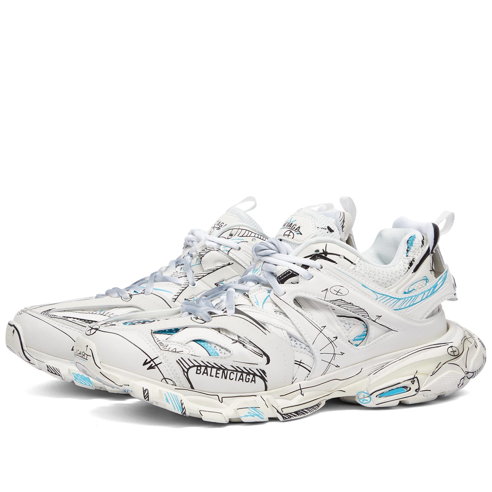 Balenciaga Track 3 Sneaker - 1